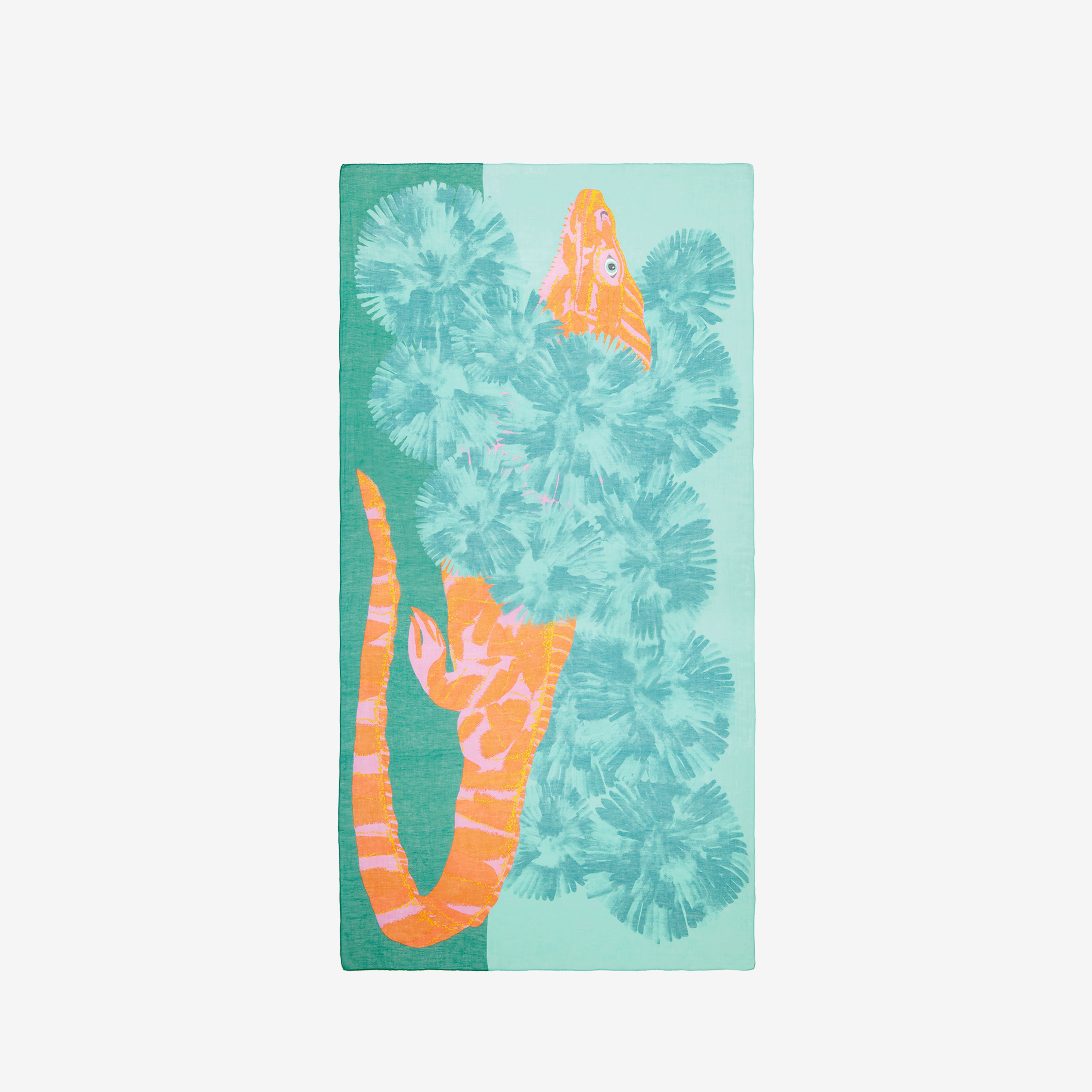 Scarf 100 - Komodo - Turquoise Blue