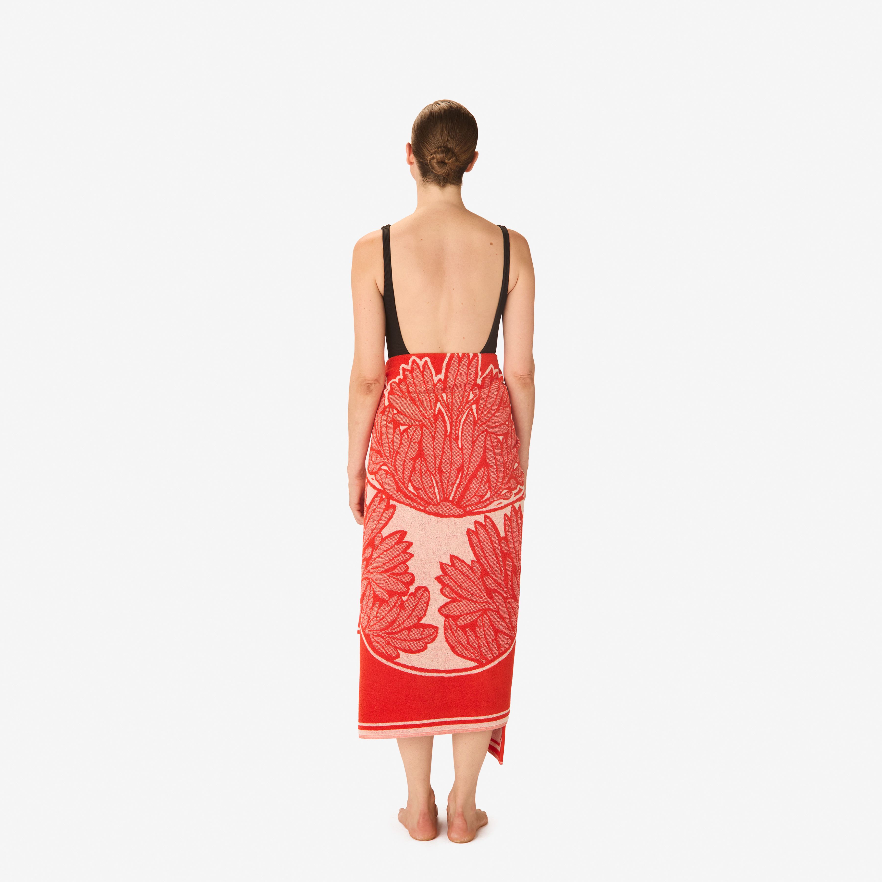 Serviette De Plage 100 - Idriss - Orange