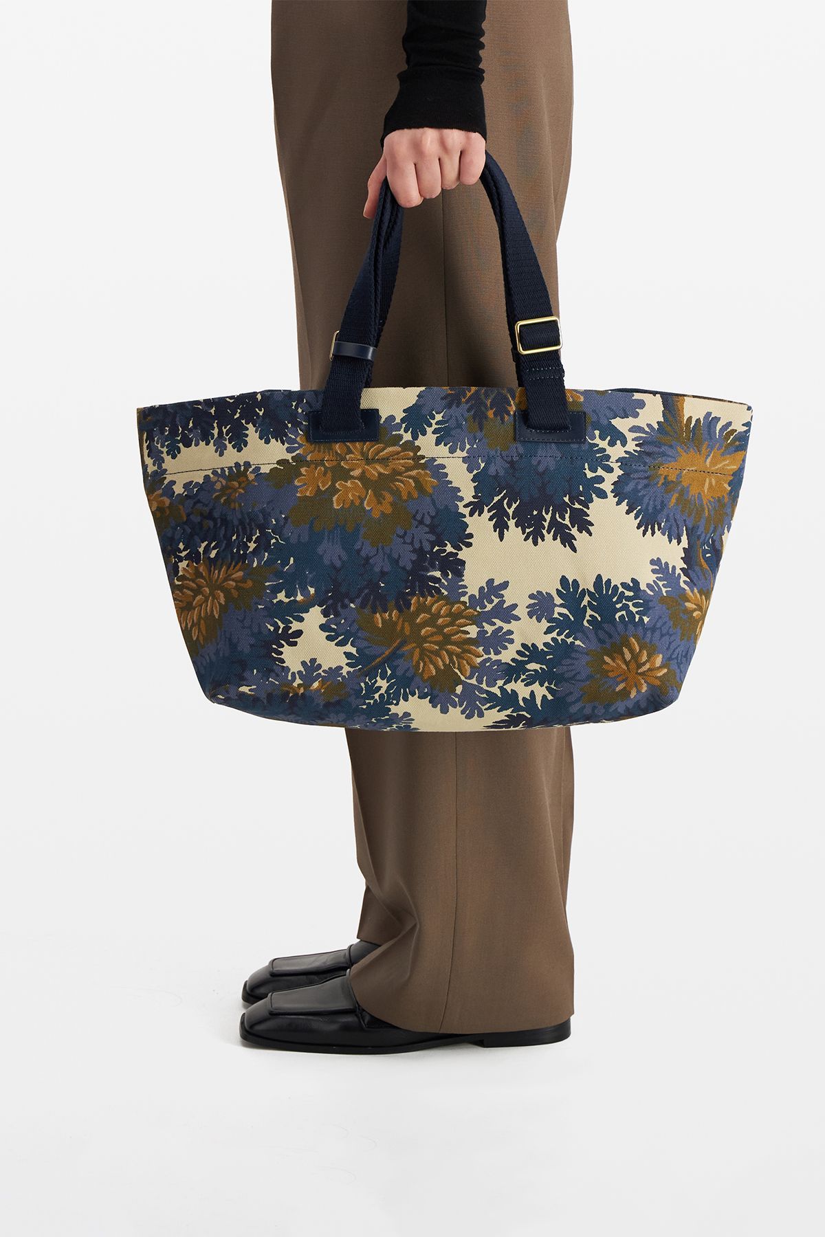 Bolso Cabas Strap - Fontainebleau - Azul Marino