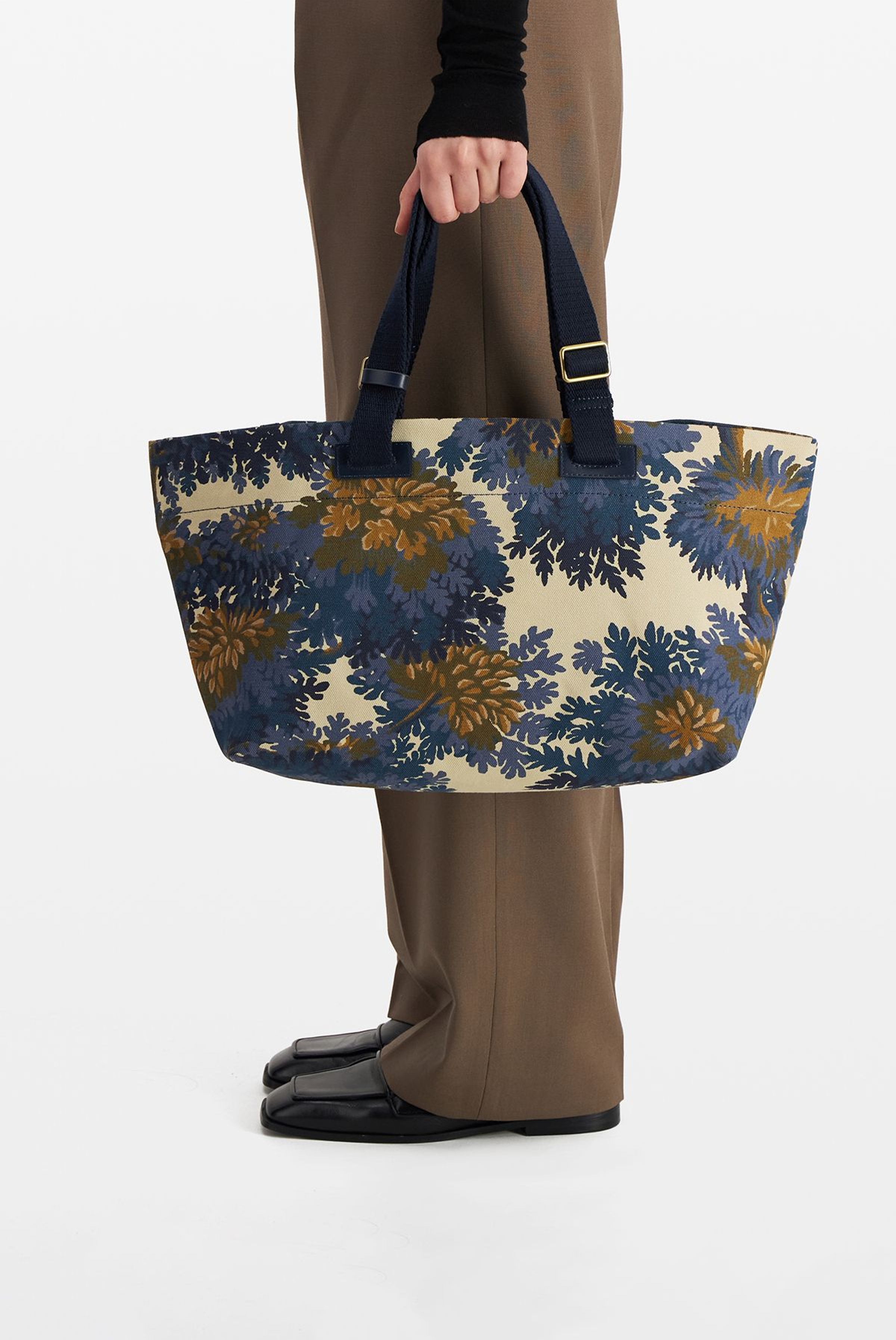 Bolso Cabas Strap - Fontainebleau - Azul Marino