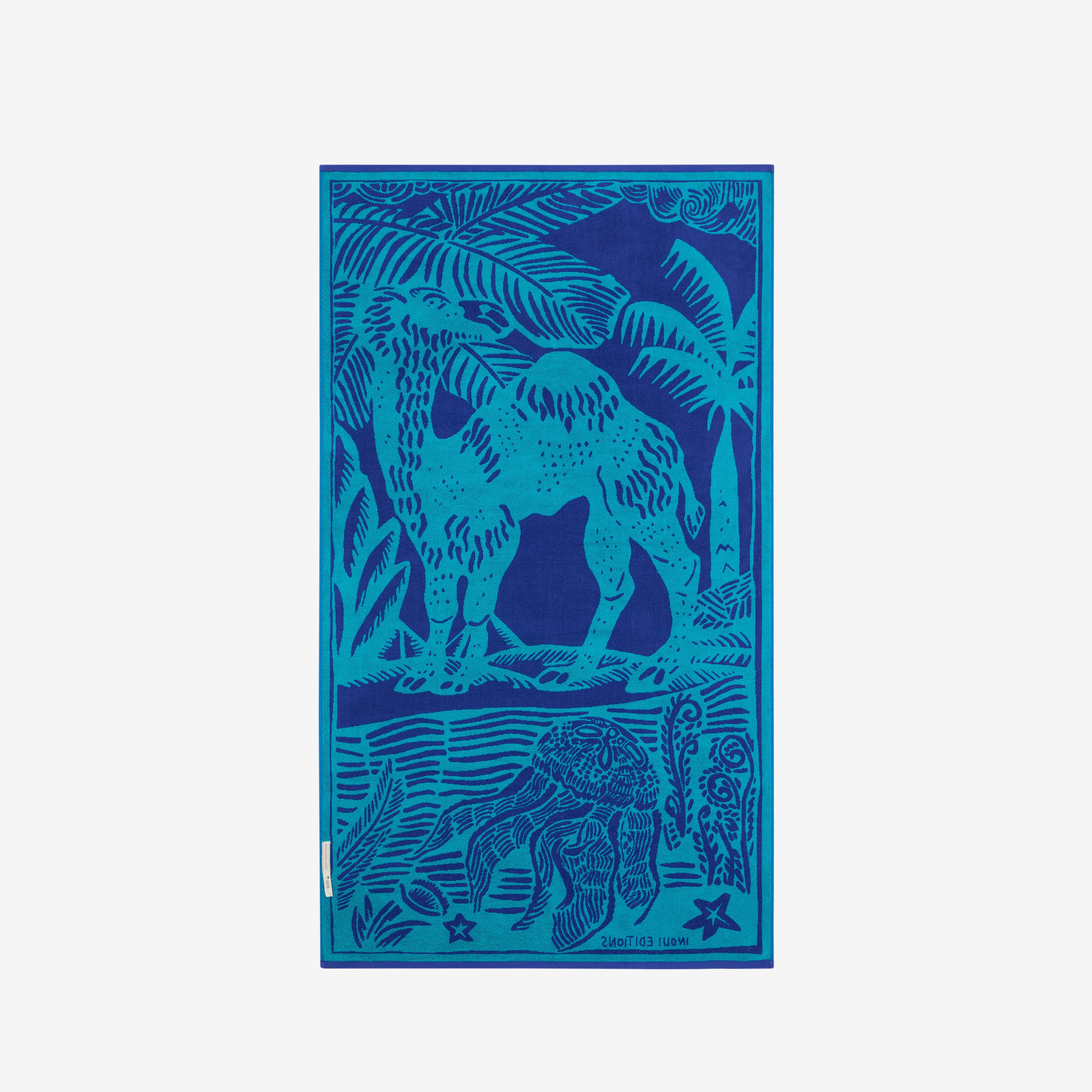 Beach Towel - Dromadaire - Blue