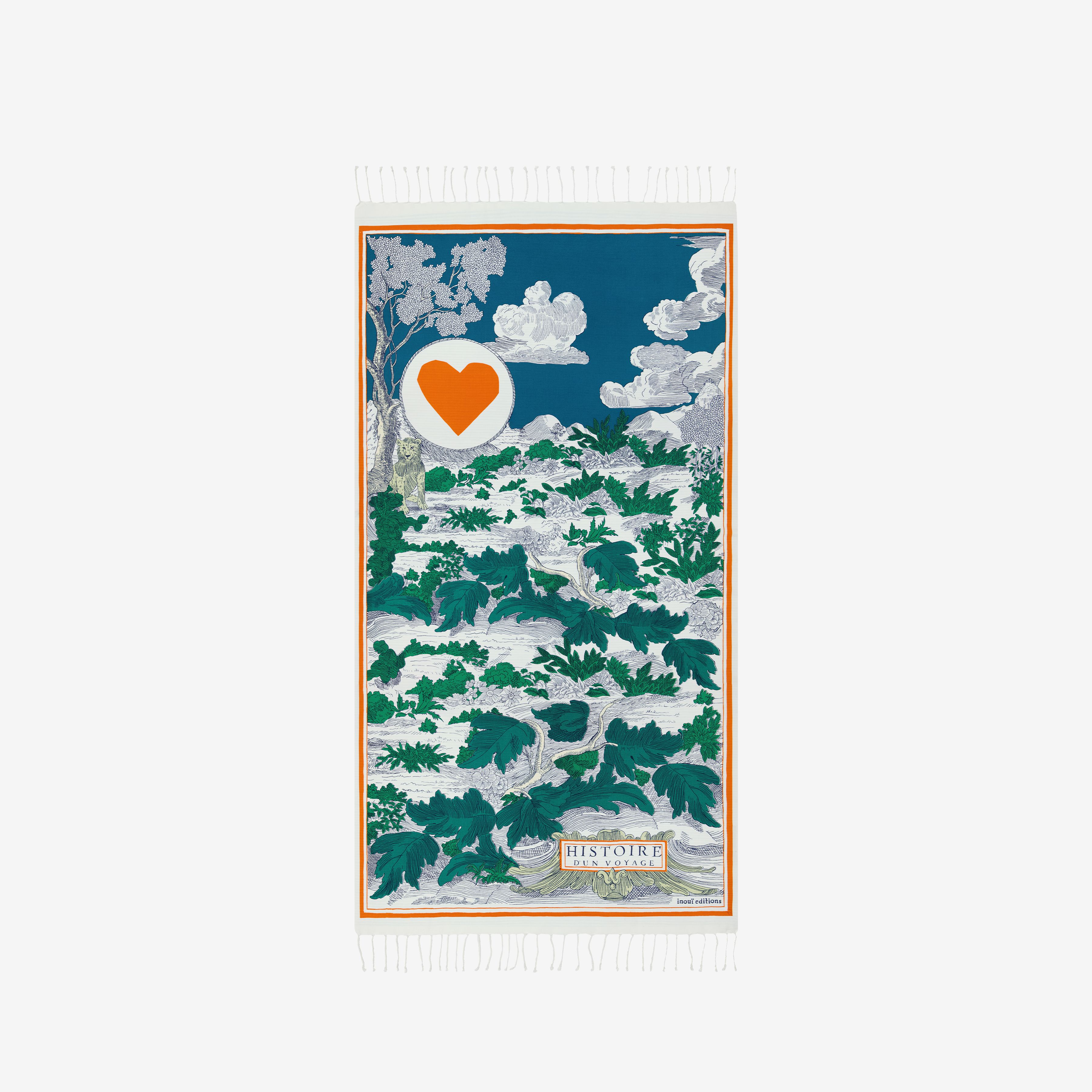 Fouta Towel 100 - Histoire - Green