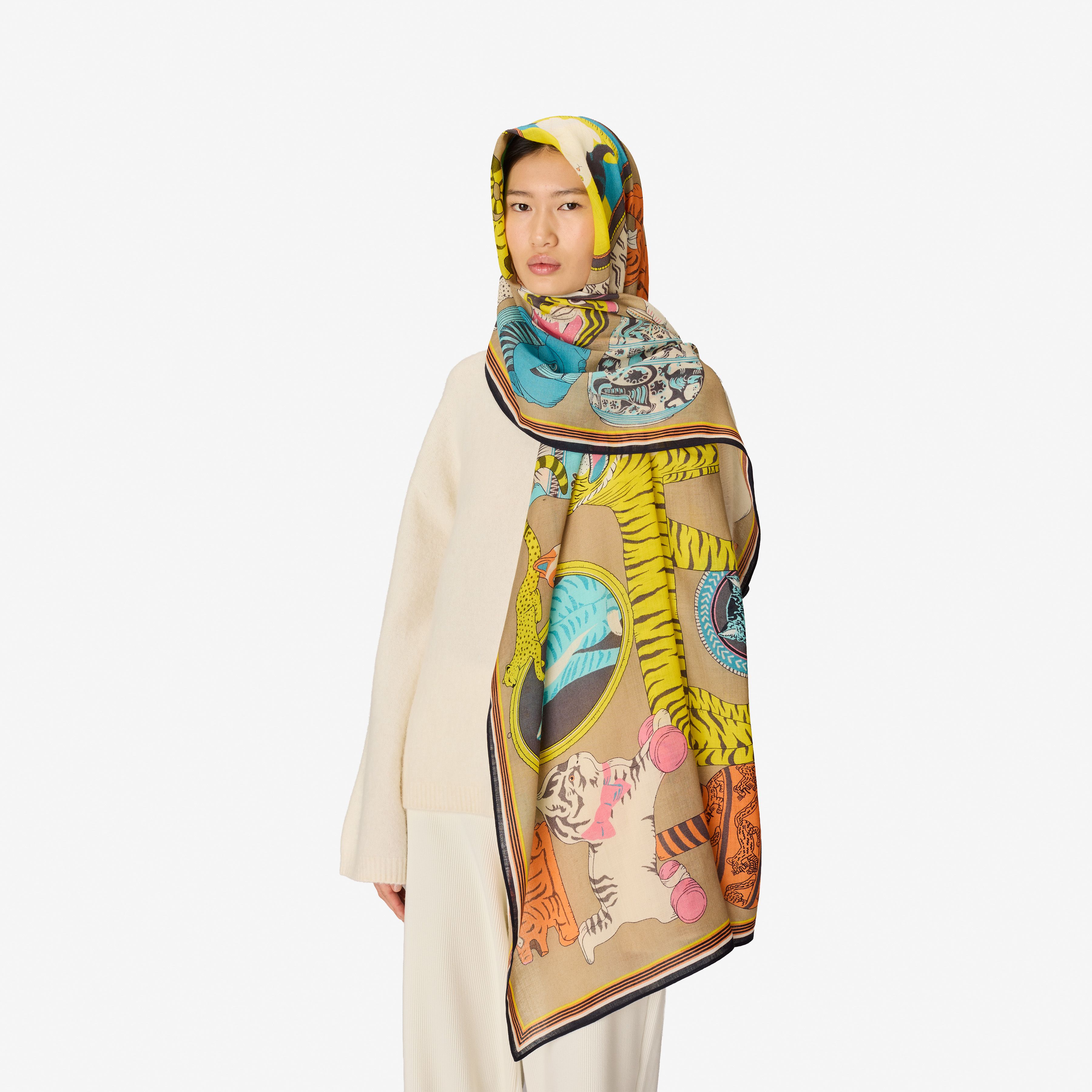Bufanda 70 - Collectionneur - Pastel