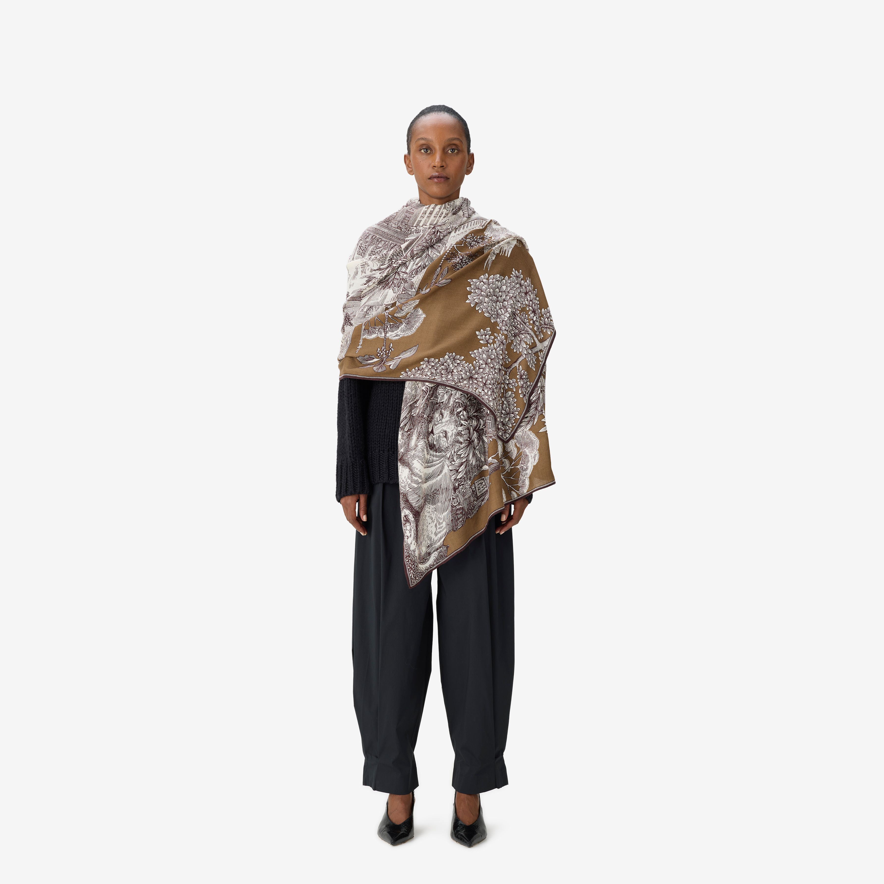 Scarf 100 - Piranesi - Natural