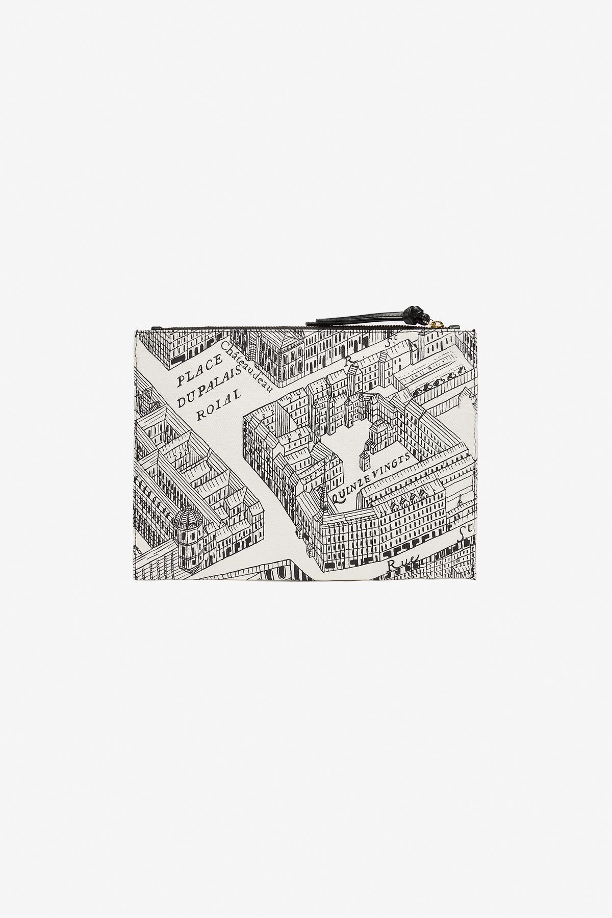 Beutel - Louvre - Schwarz