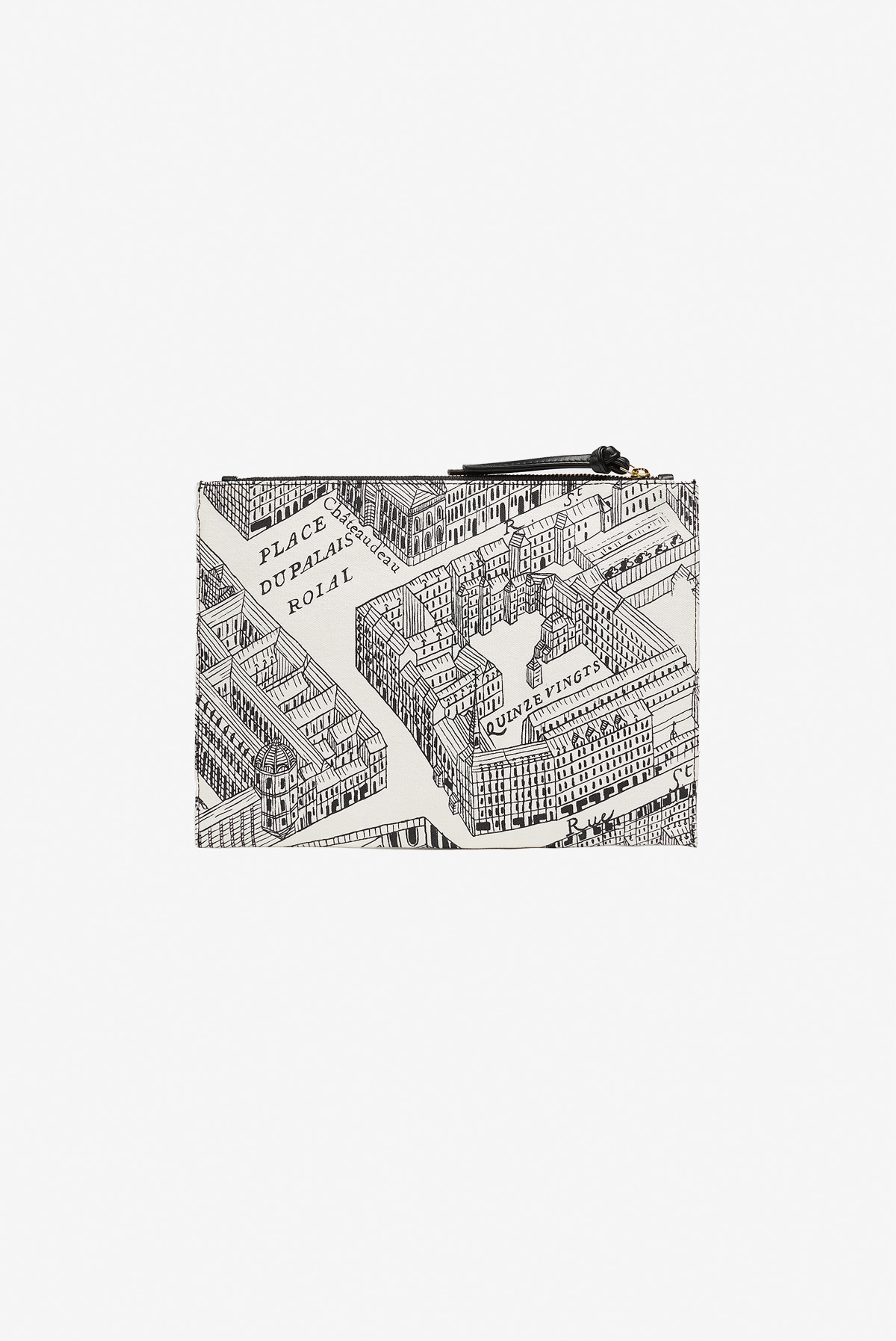 Beutel - Louvre - Schwarz