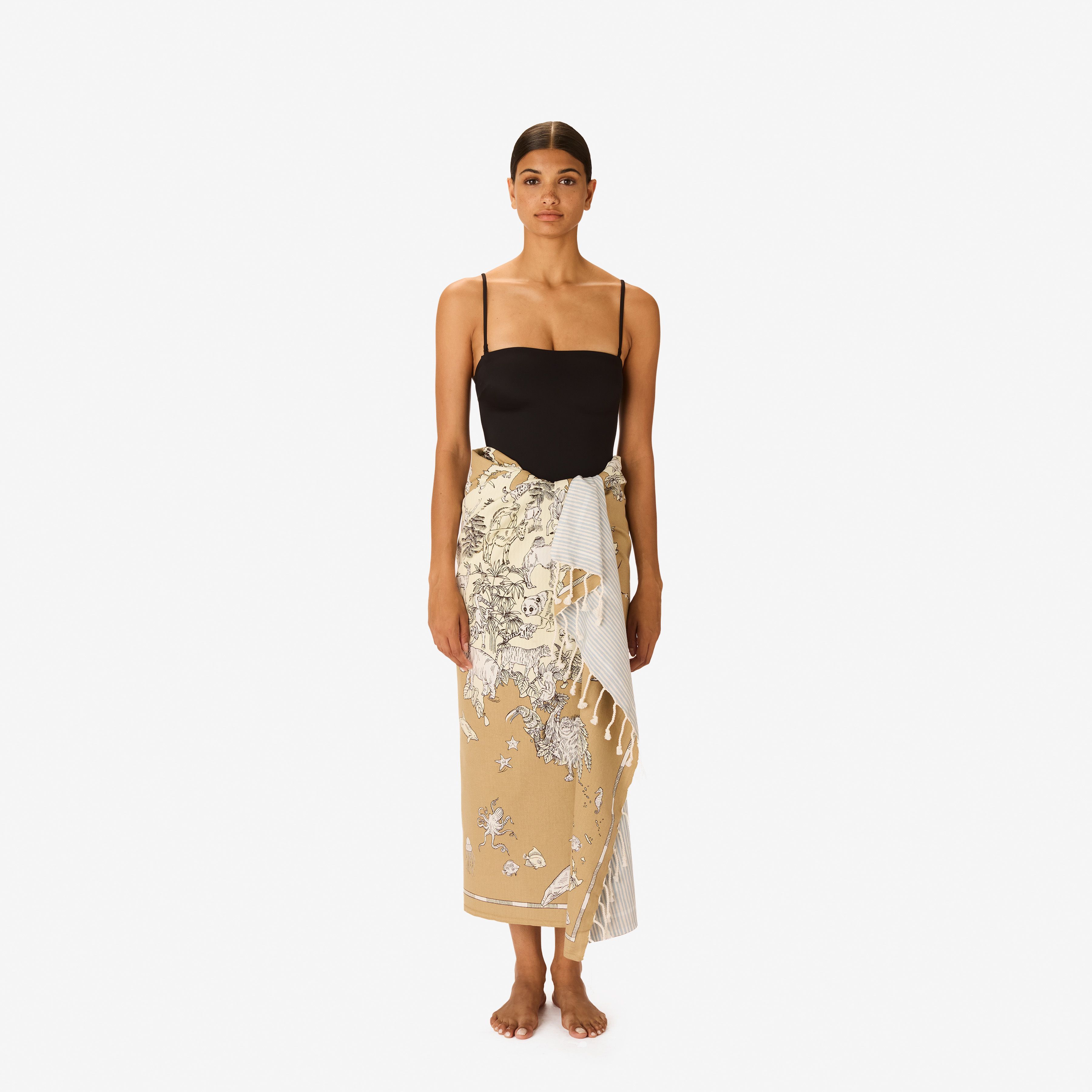 Toalla Fouta 100 - Atlas - Natural