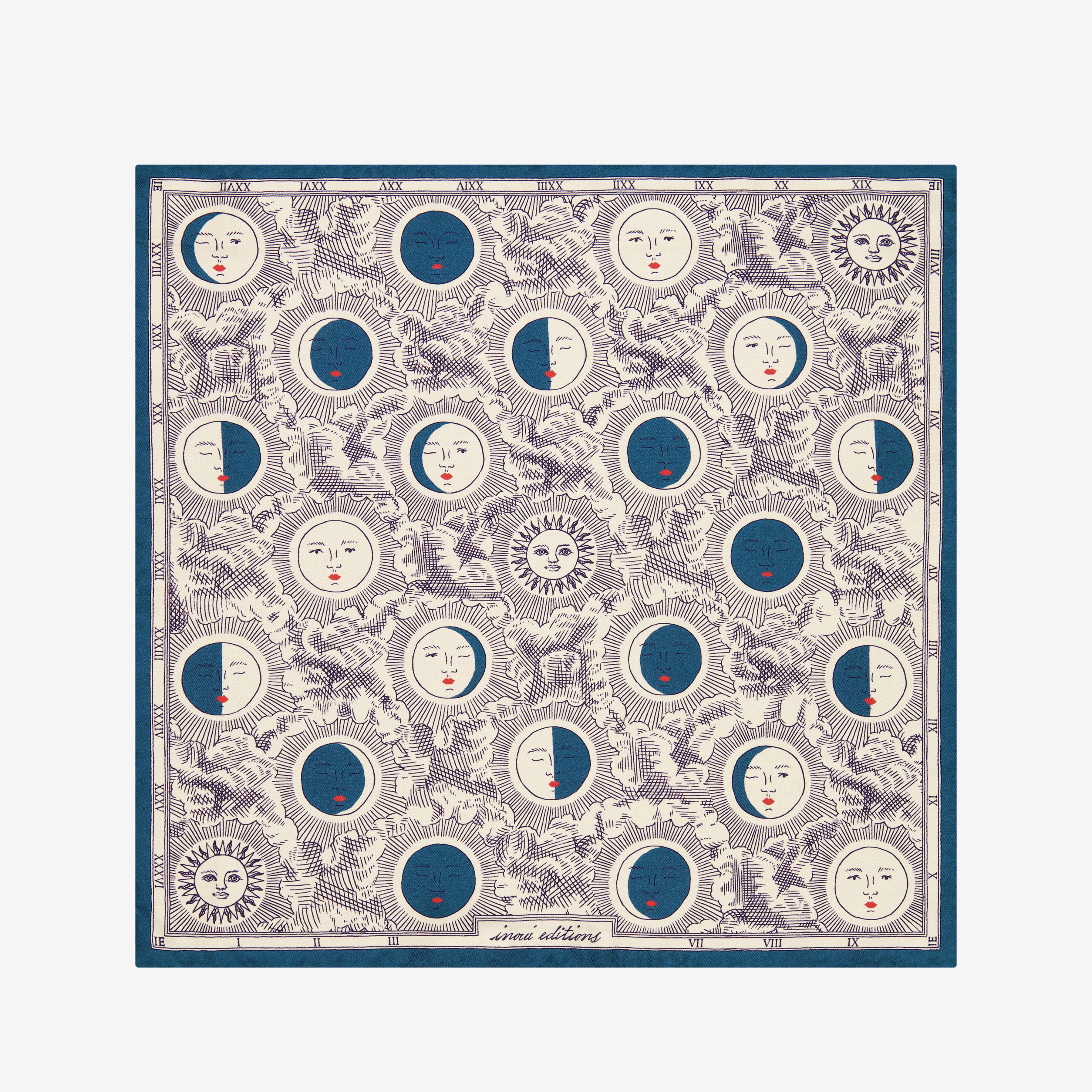 Square 45 - Eclipse - Blue