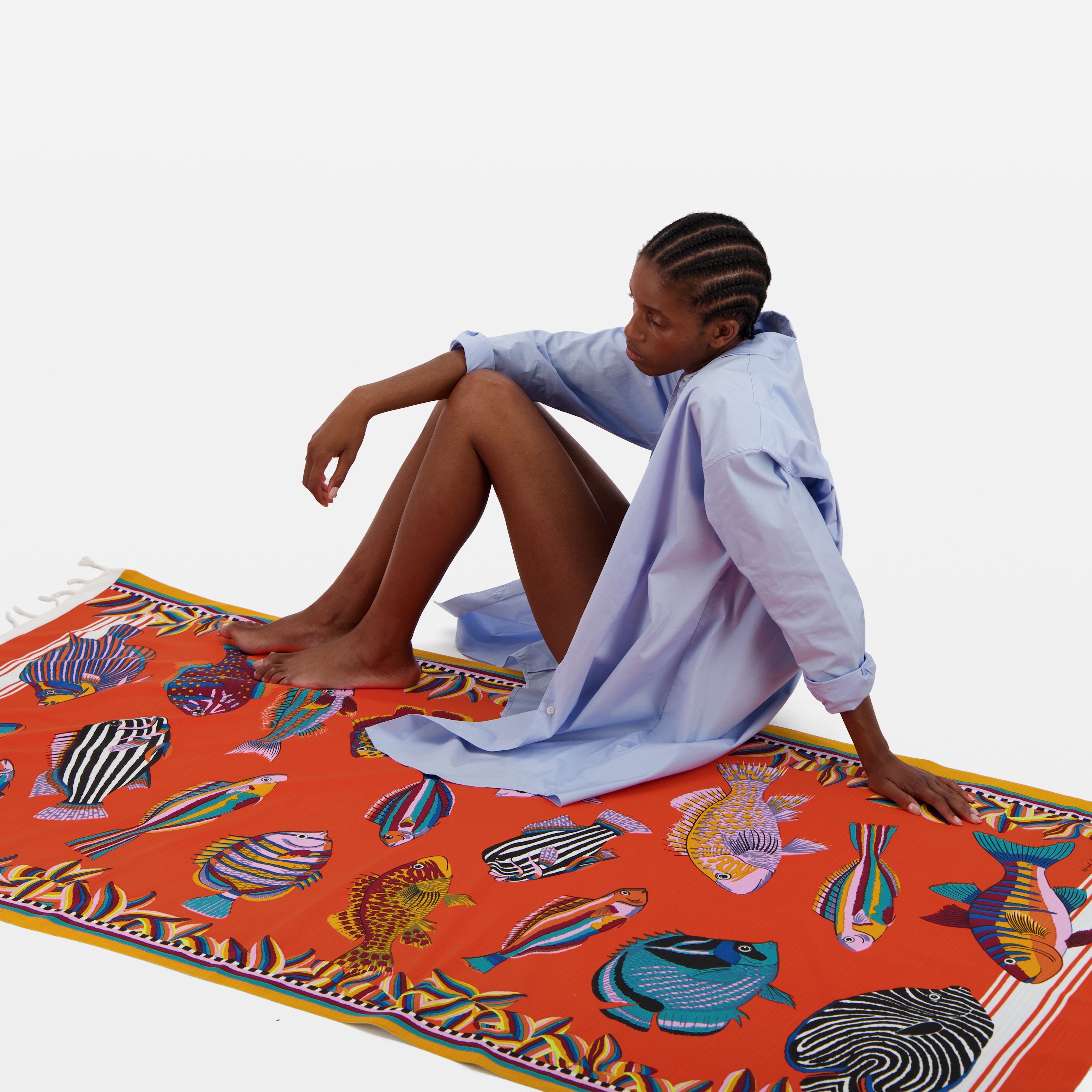 Fouta Towel 100 - Tuba - Orange
