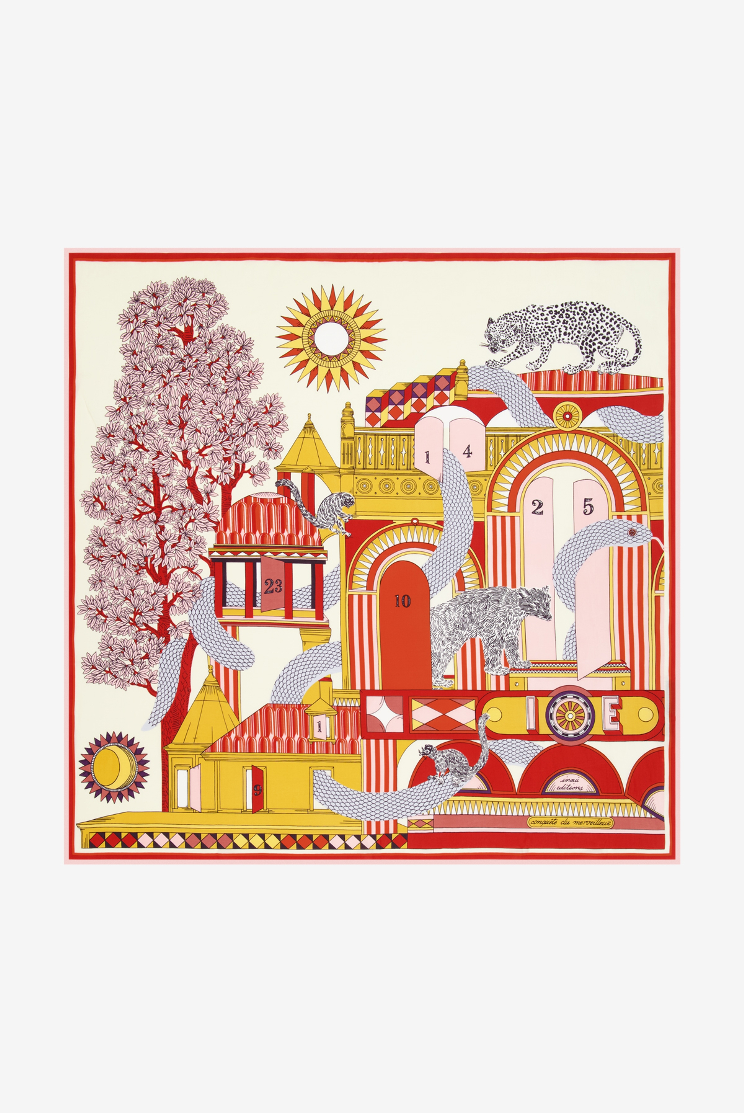 Square 100 - Taj - White