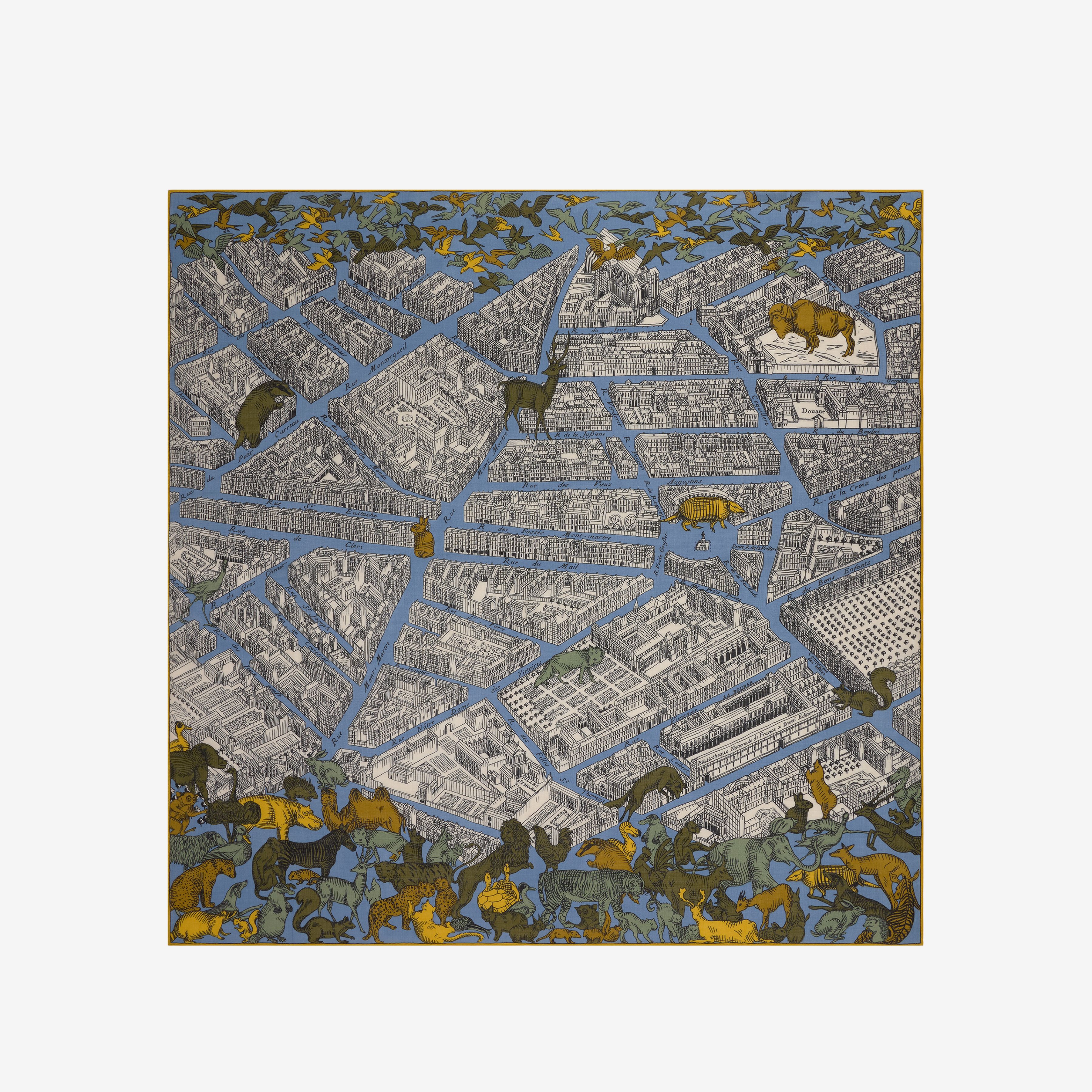 Square 130 - Turgot - Light Blue