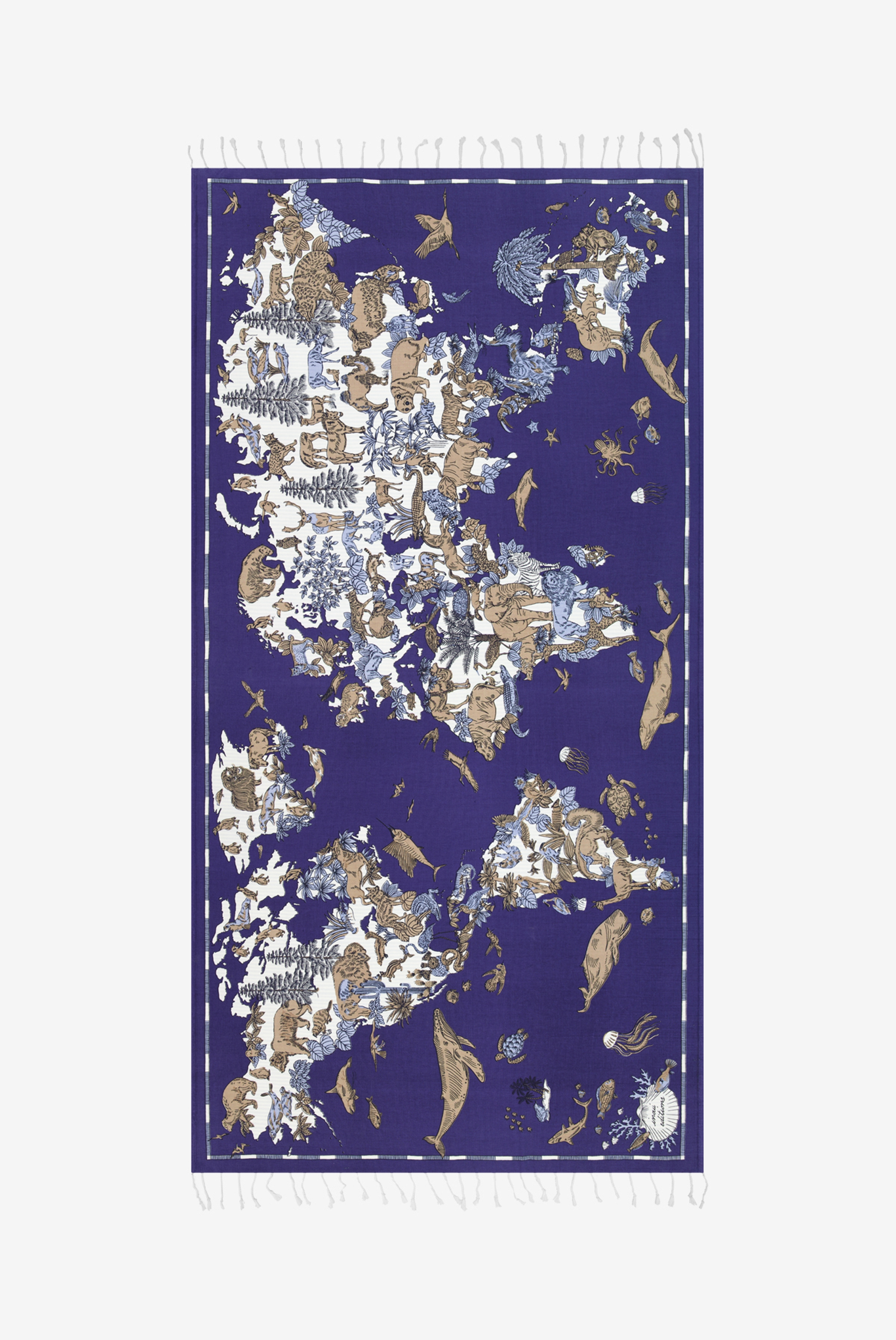 Fouta Towel 100 - Atlas - Navy
