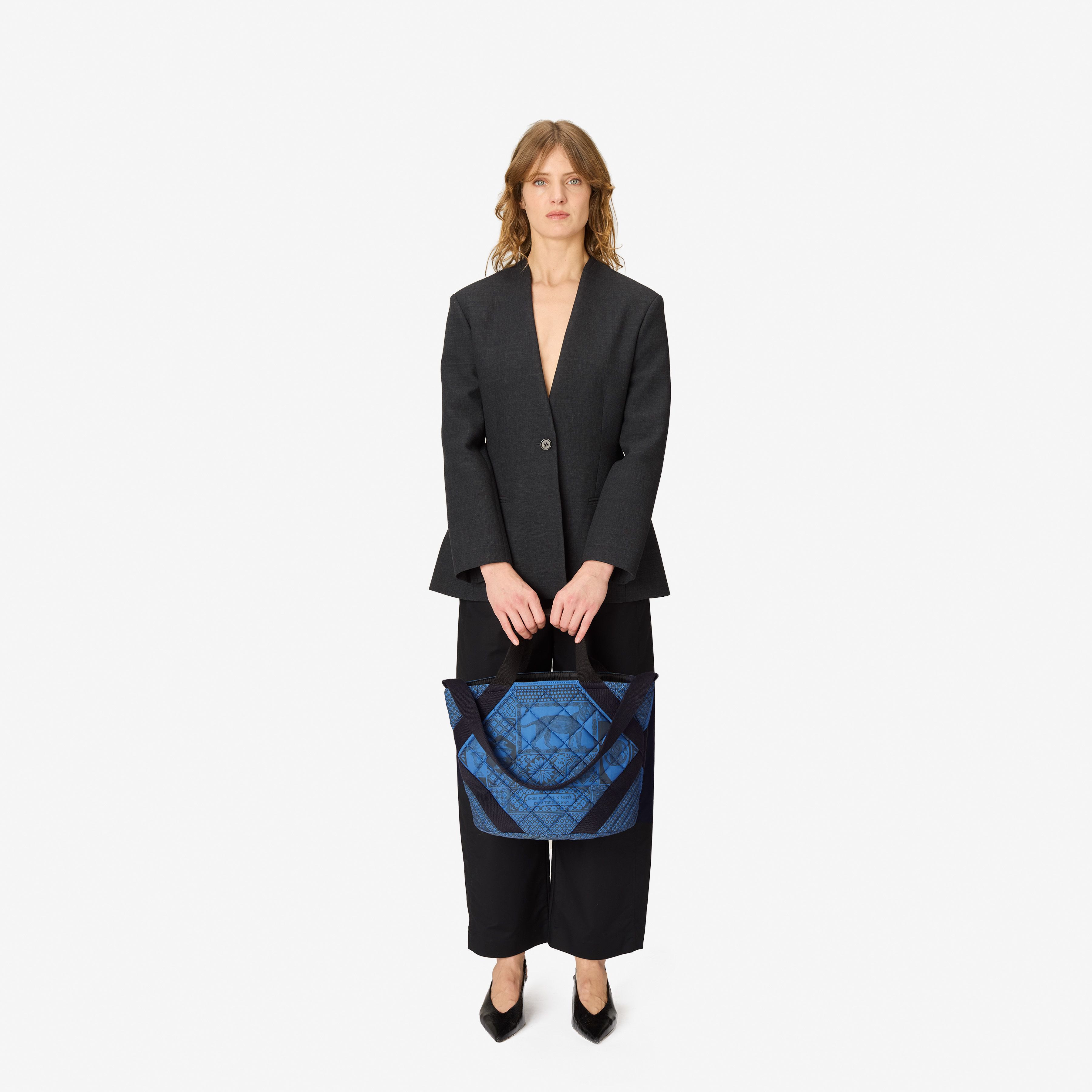 Compagnon Bag - Barocco - Blue