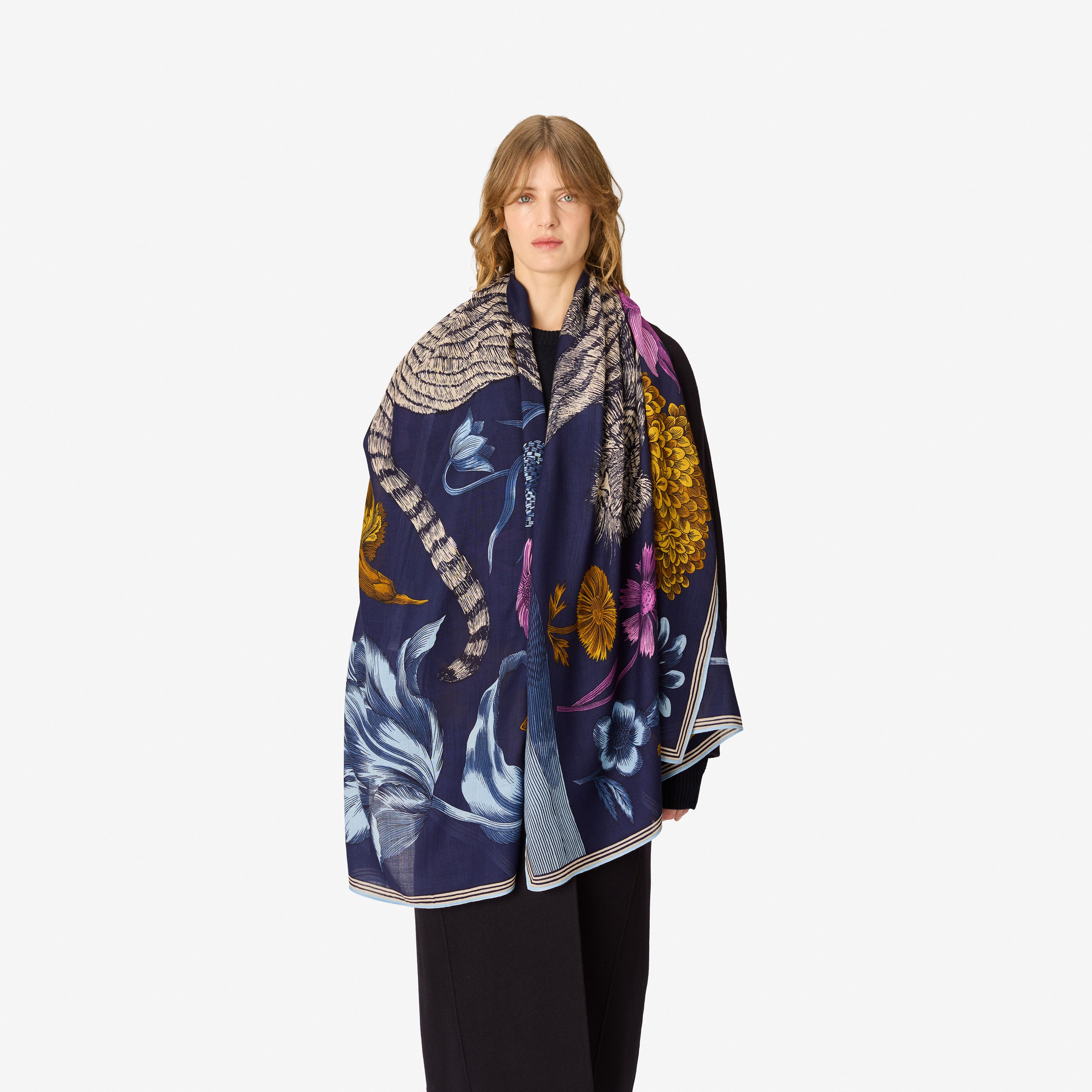 Scarf 80 - Gustav - Navy