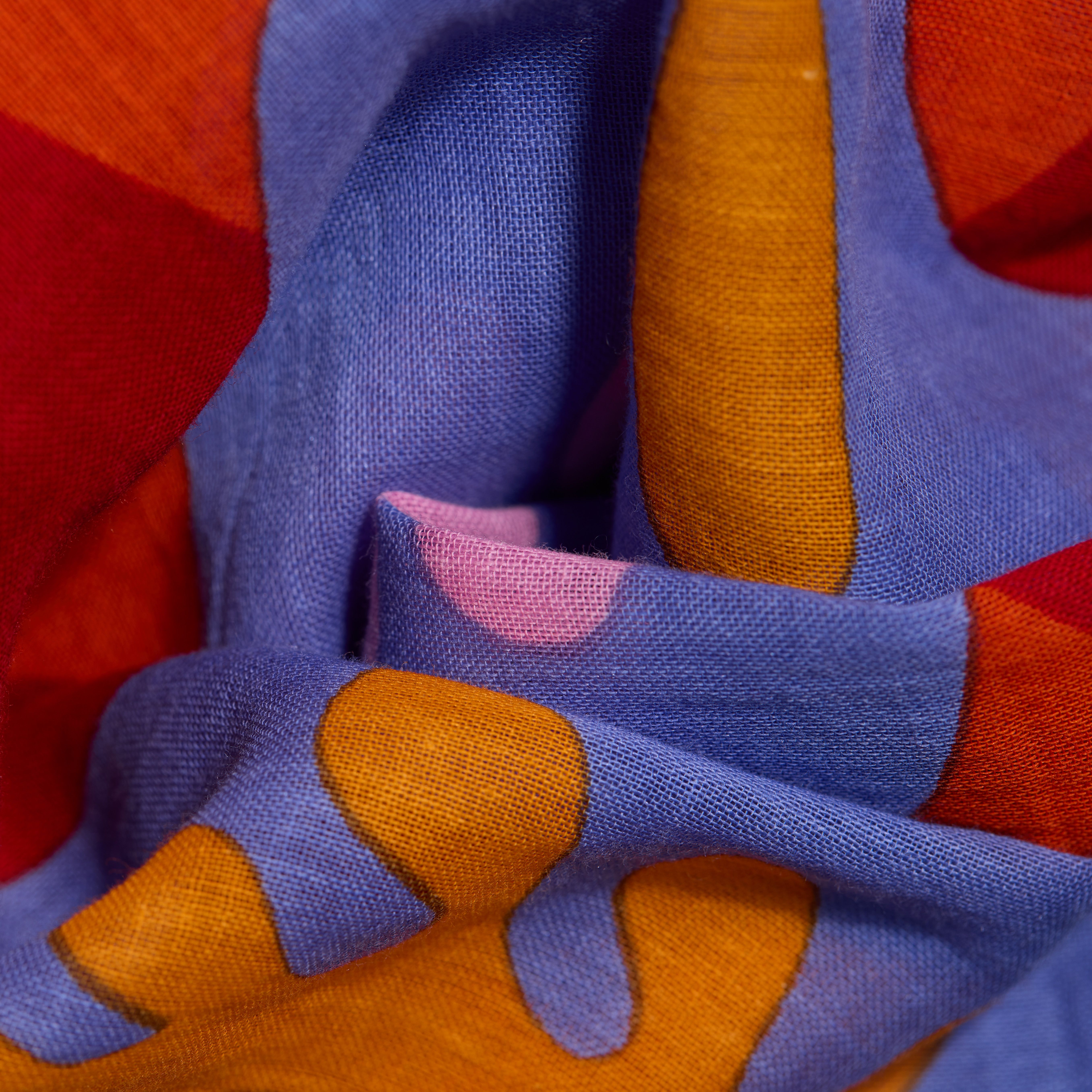 Scarf 100 - Splash - Purple