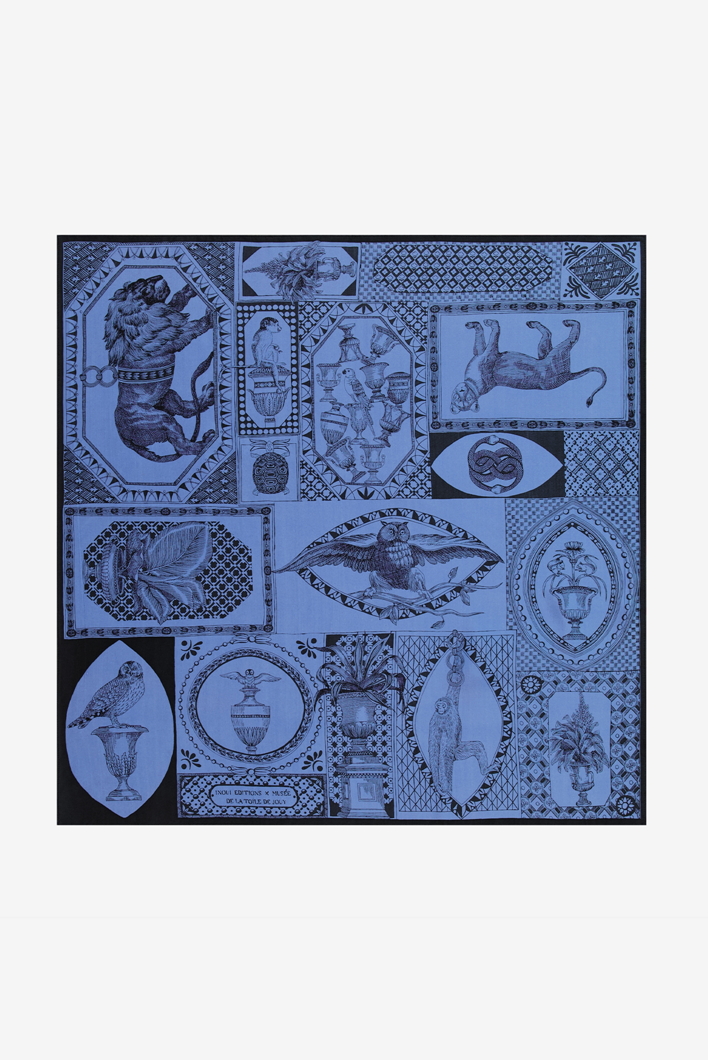 Square 65 - Barocco - Blue