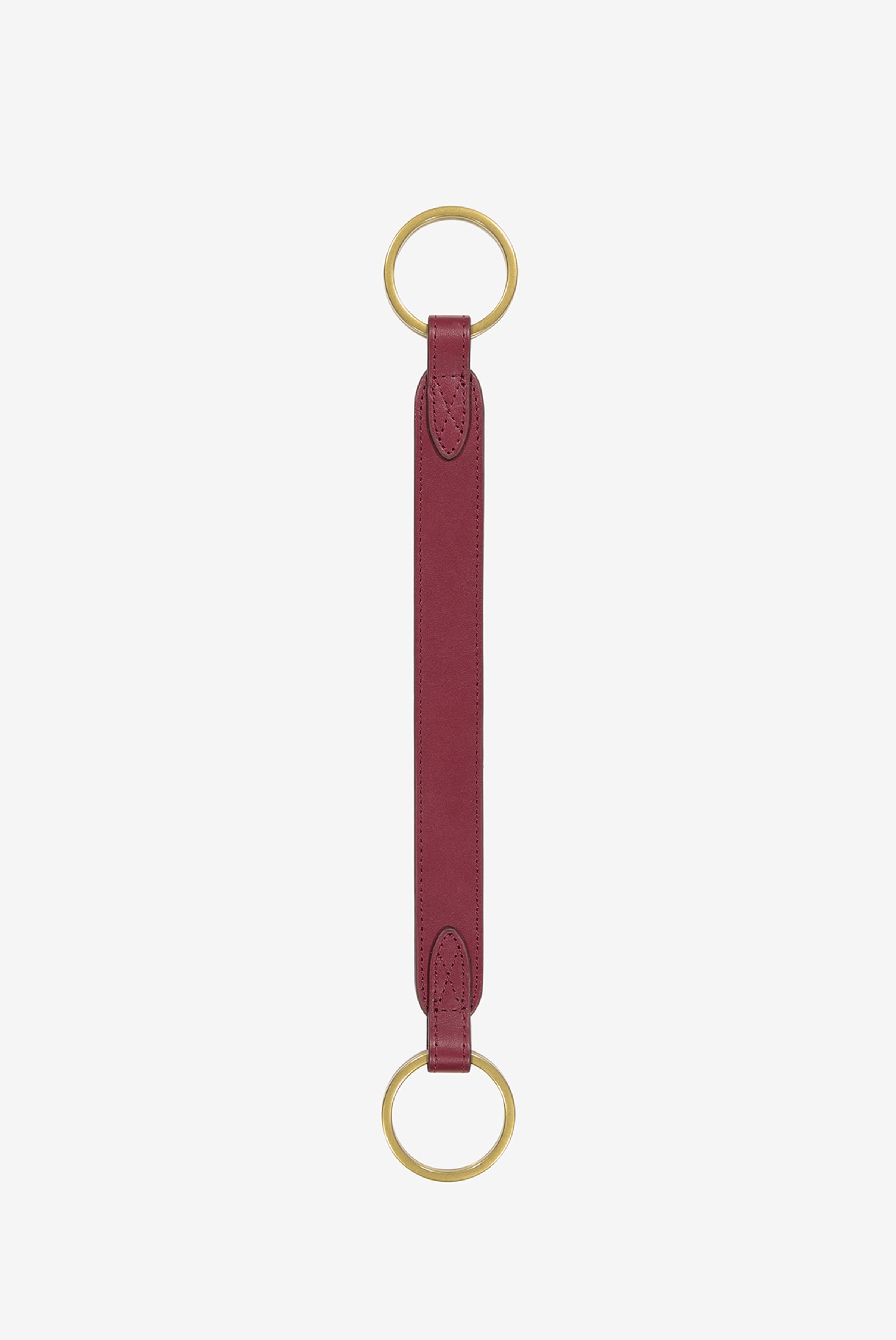 Leather Handle - Burgundy