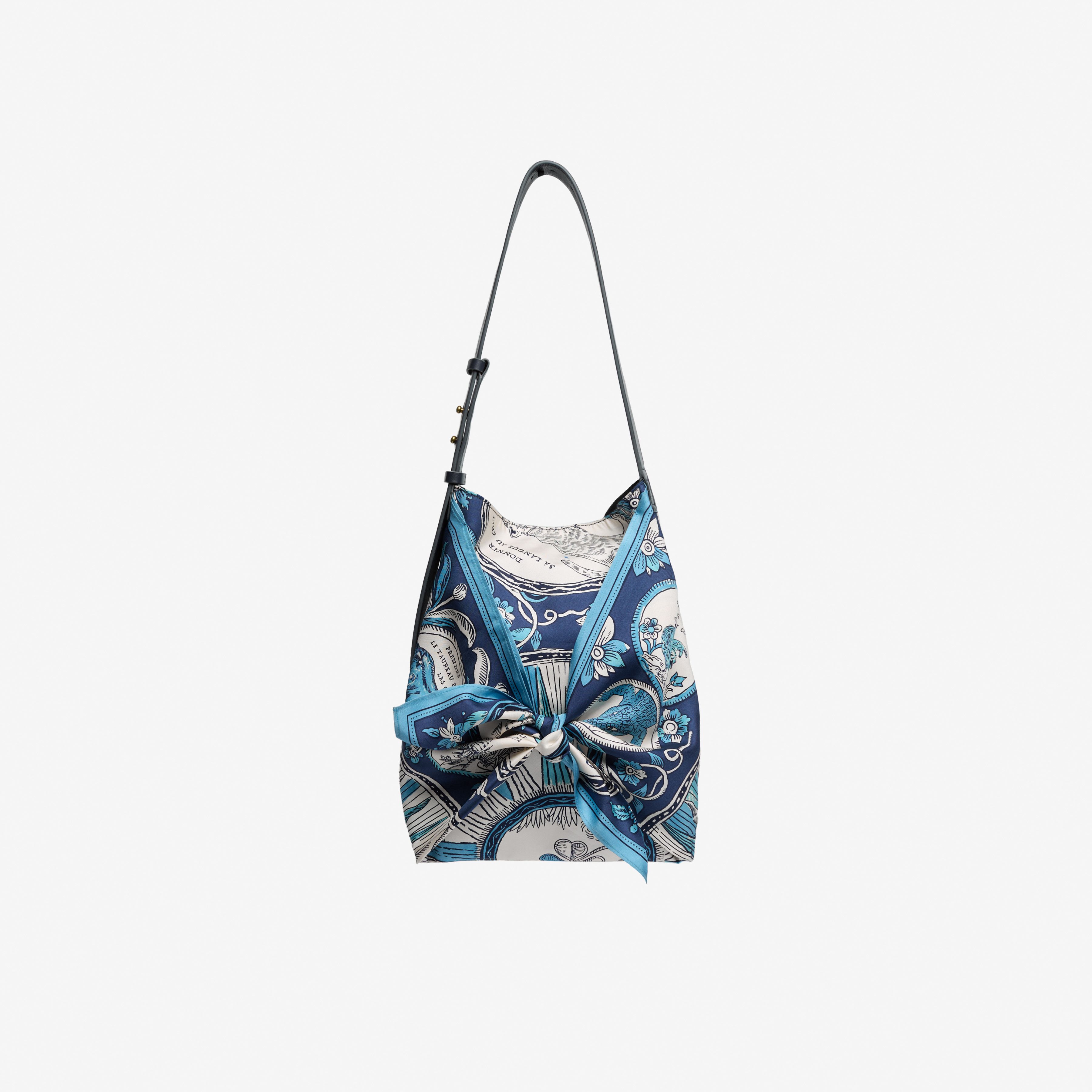 Schal Tasche - Chance Inoui - Marineblau