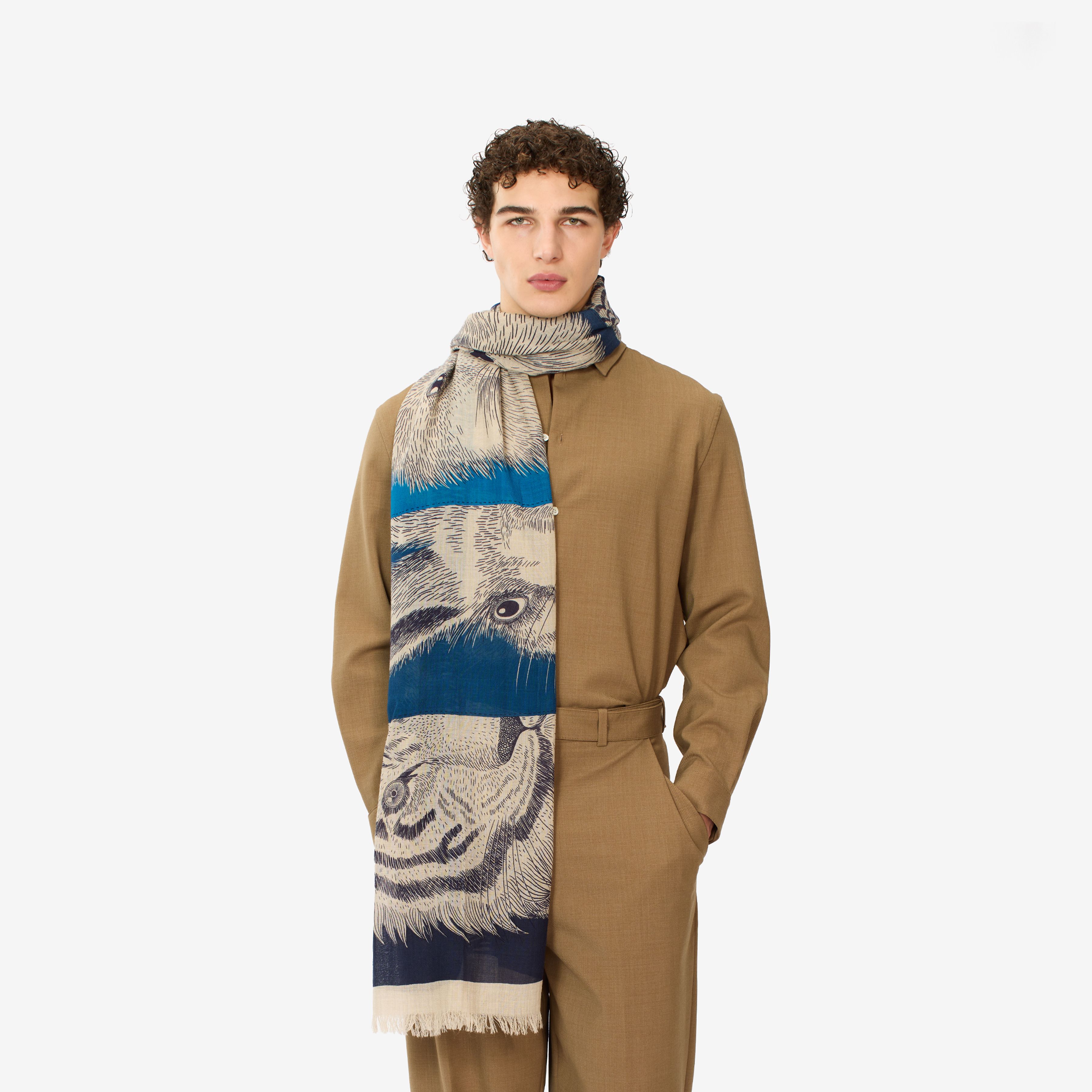 Scarf 70 - Freres - Blue