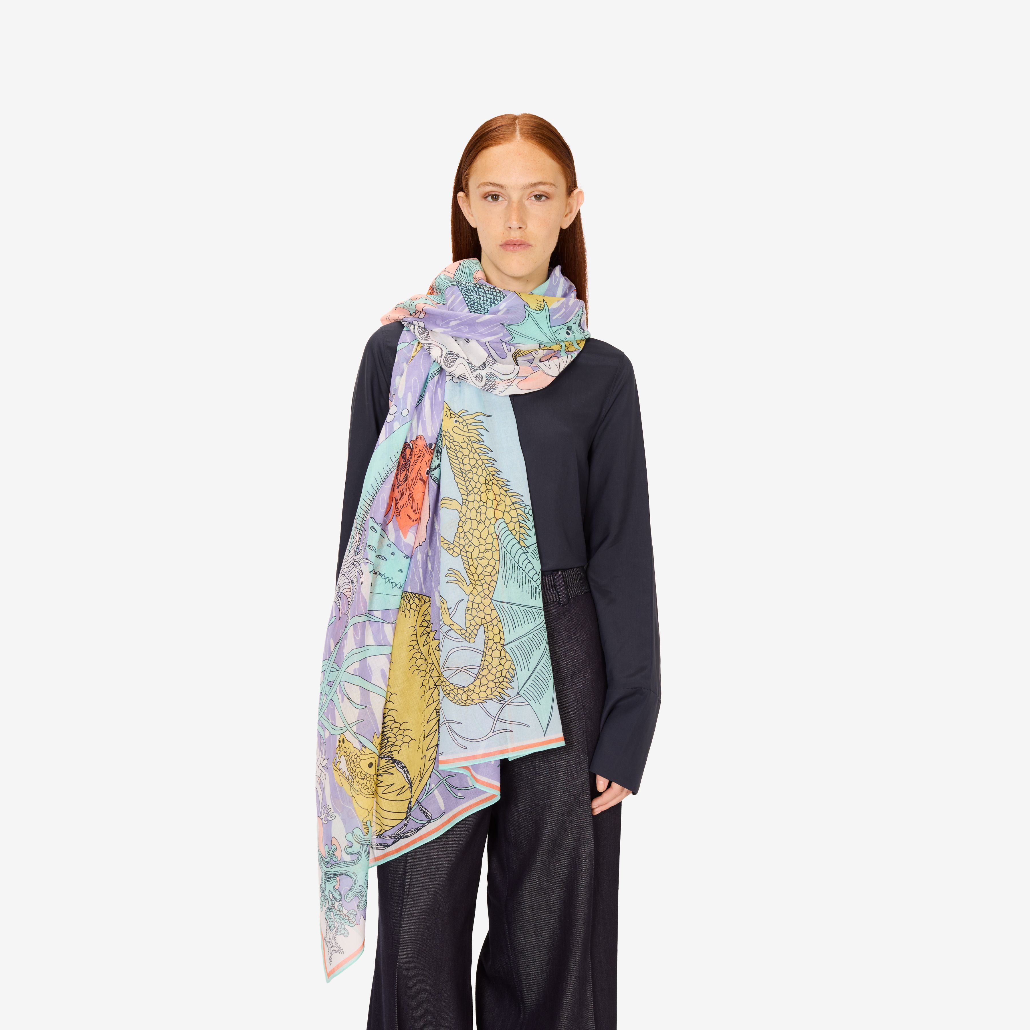 Scarf 100 - Fantastique - Pastel