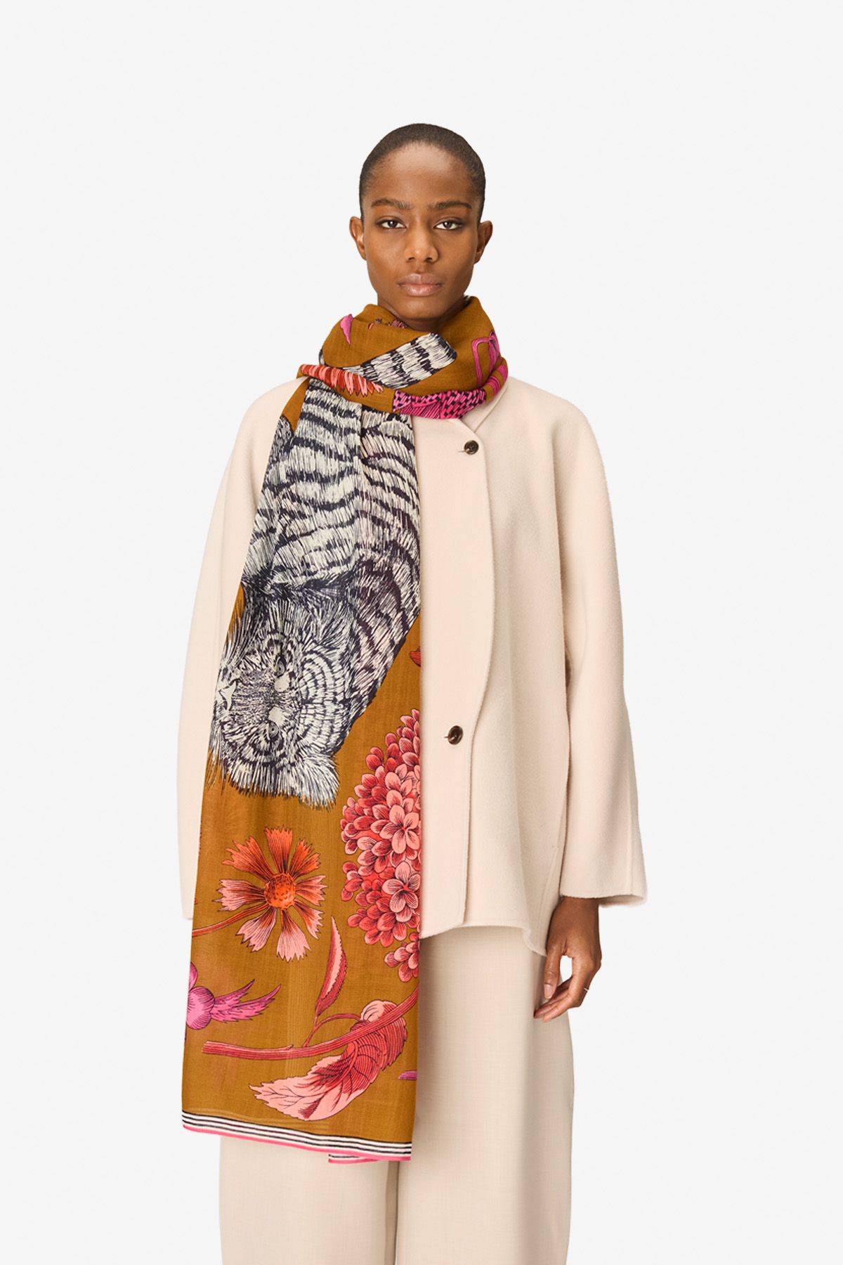 Scarf 80 - Gustav - Golden Brown