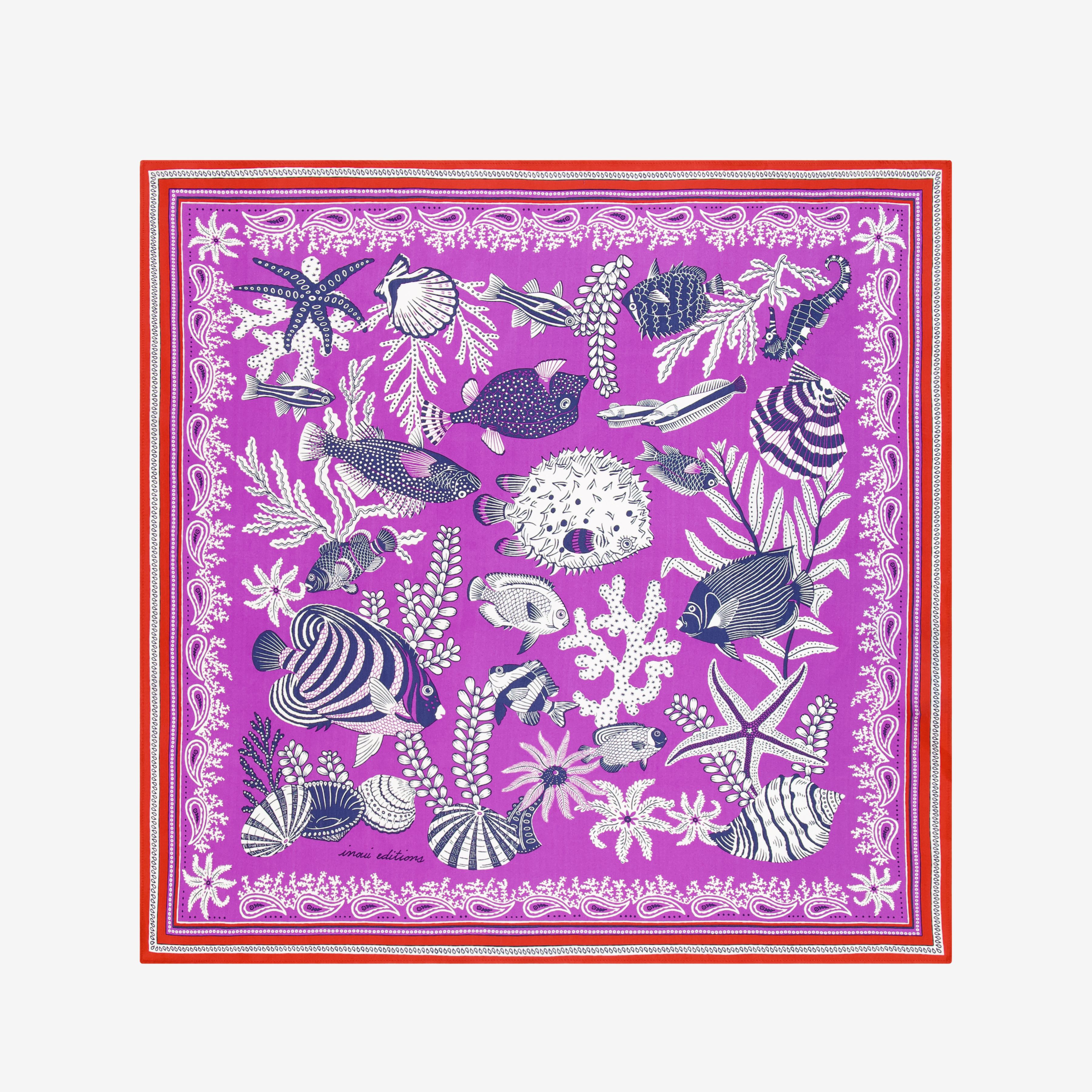Carré 65 - Neptune - Violet
