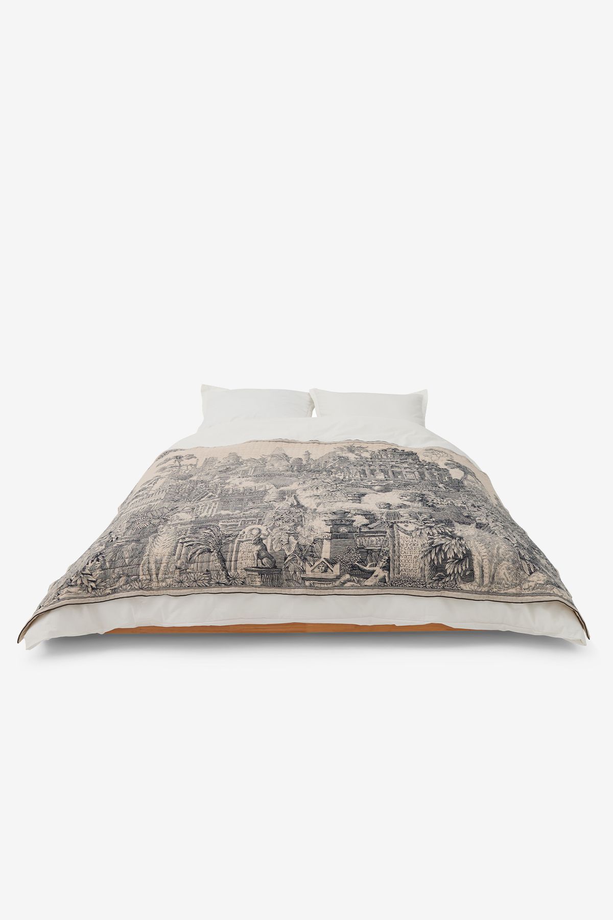 Quilted Cover 140 - Piranesi - Black
