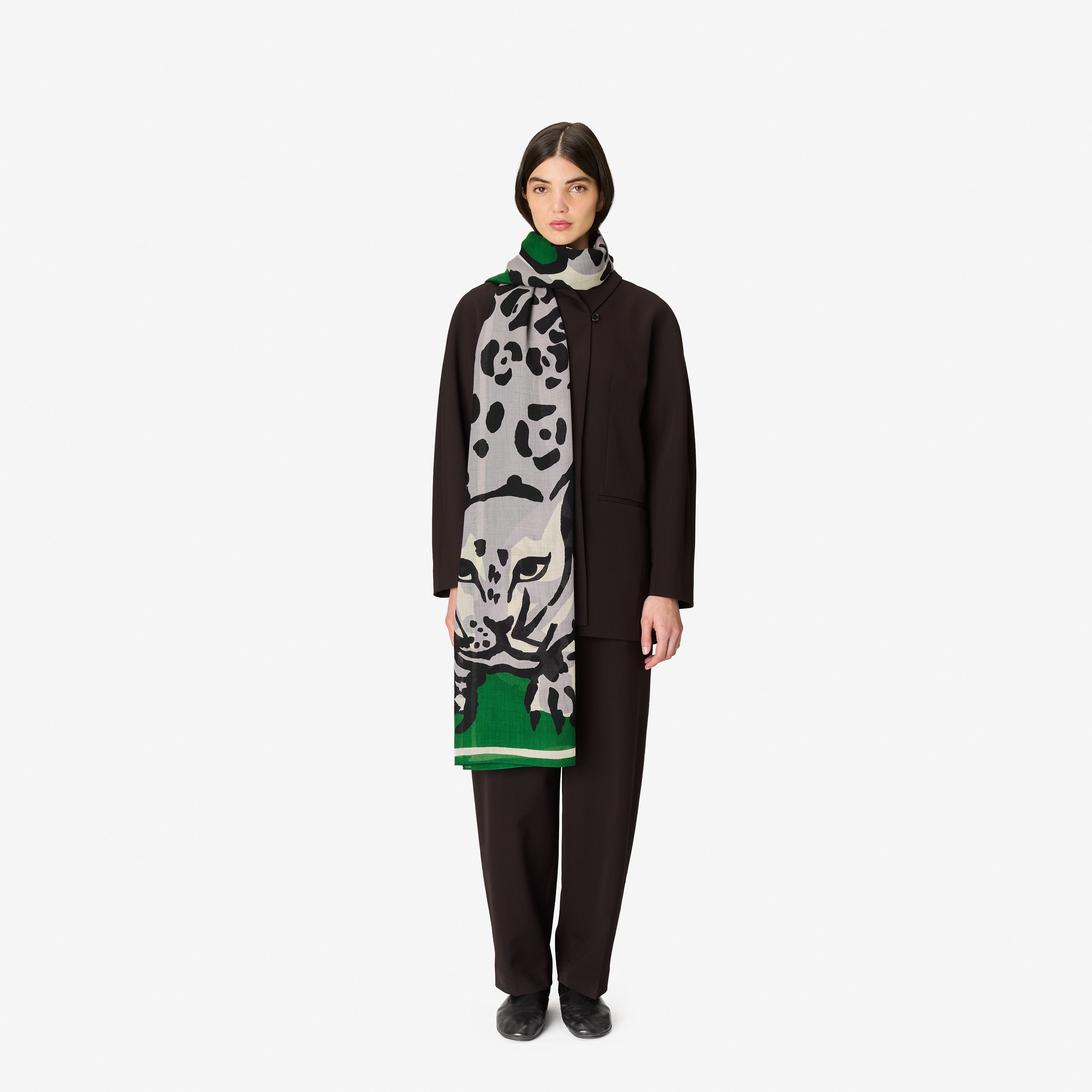 Scarf 70 - Felino - Green