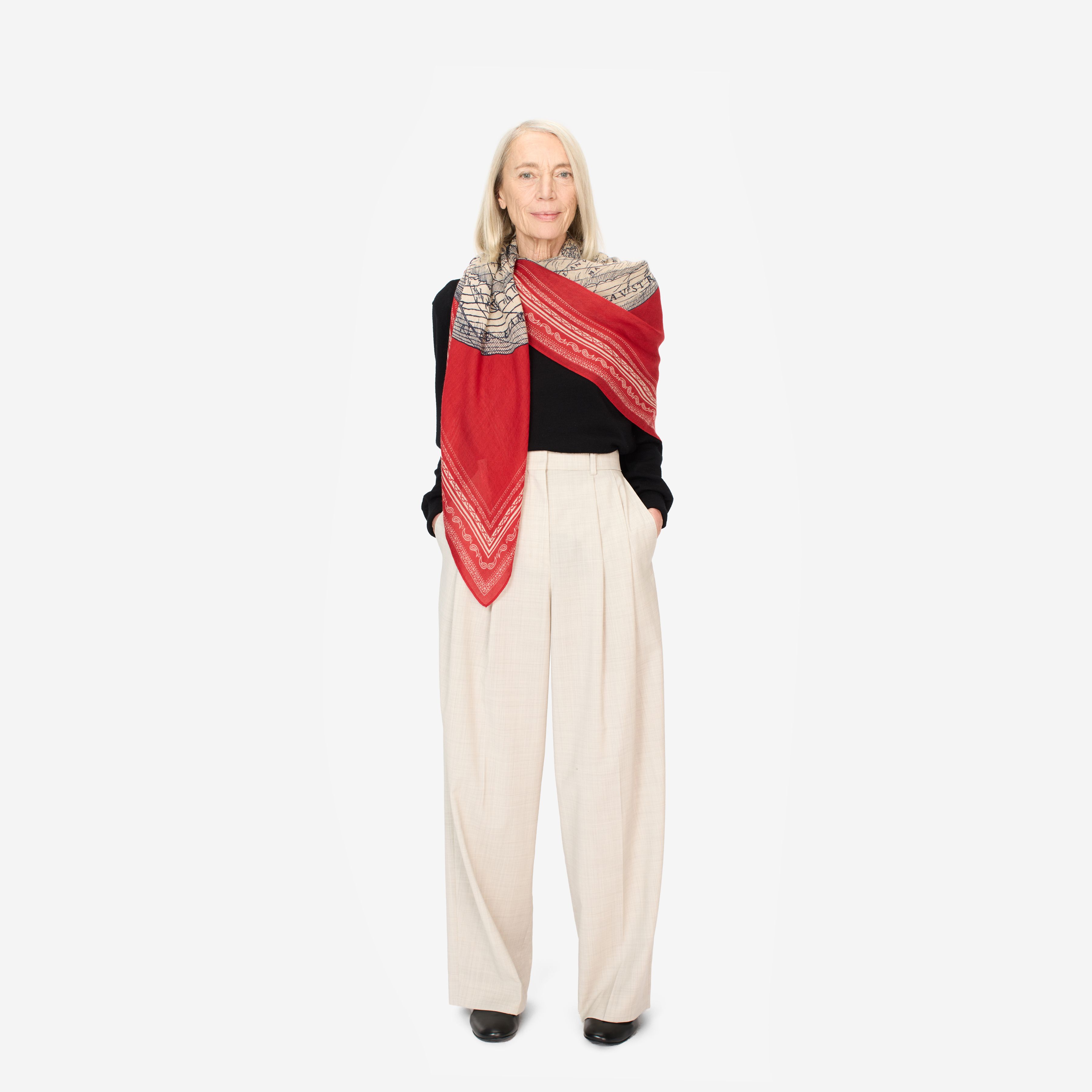 Square 130 - Mappemonde - Red