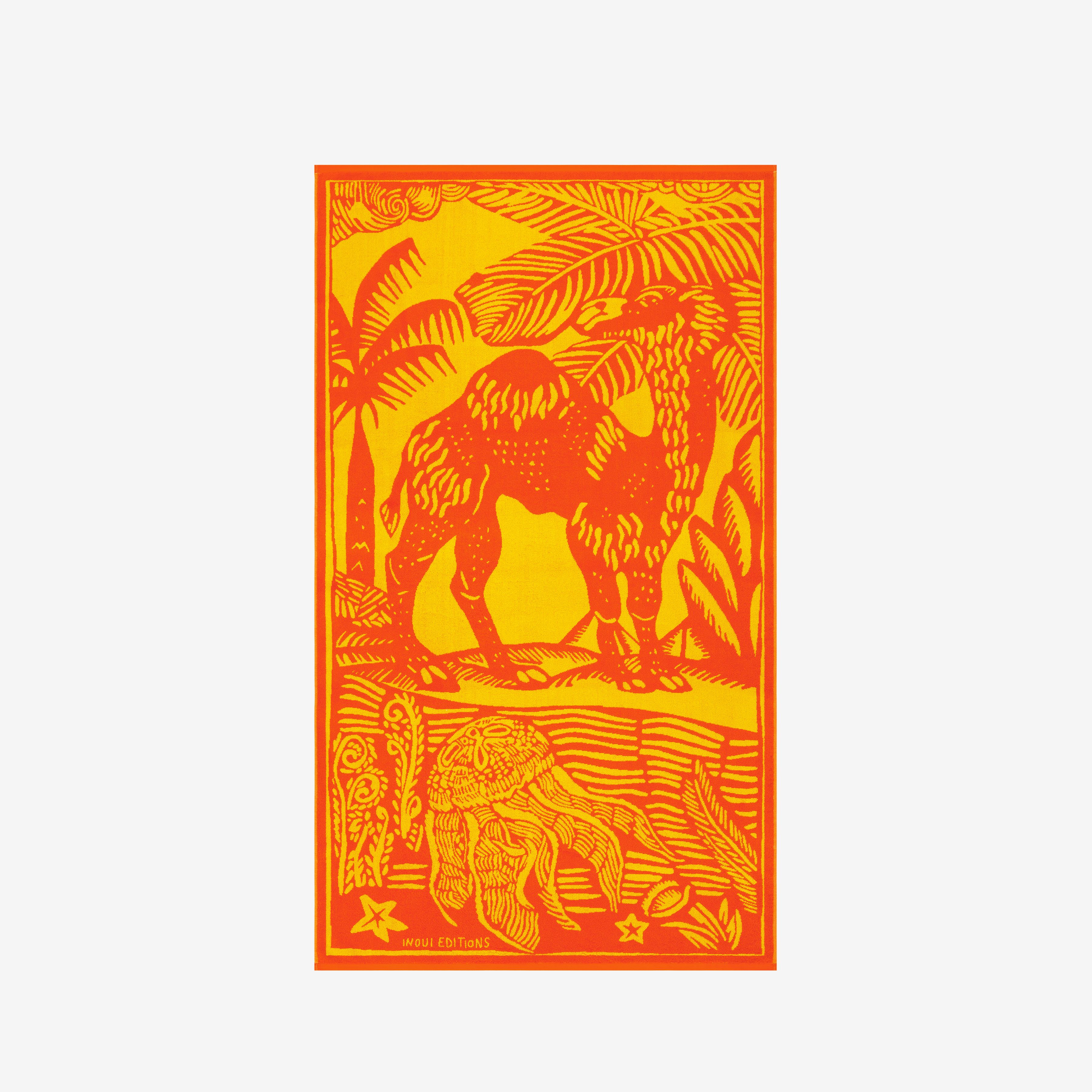 Beach Towel - Dromadaire - Orange
