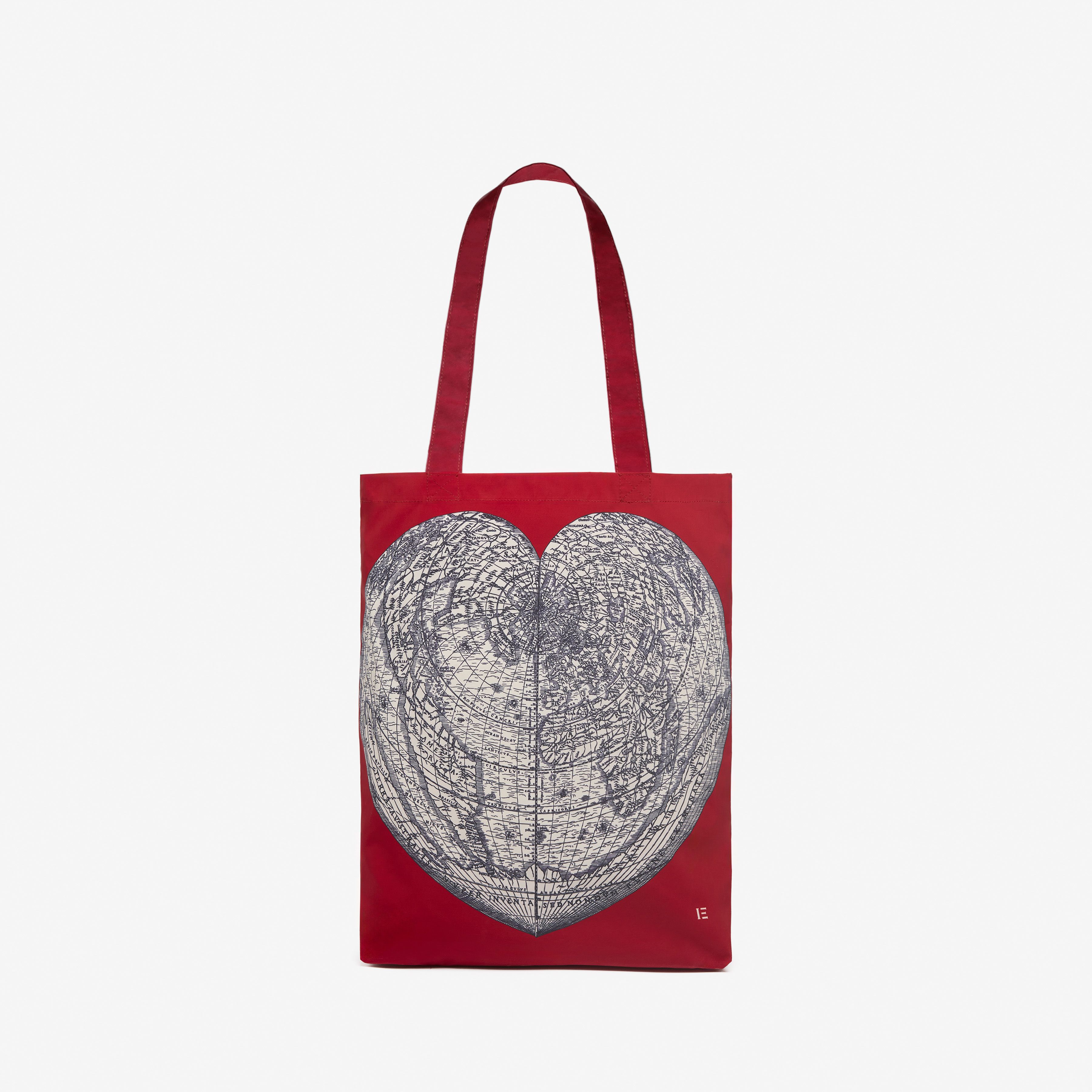 Bolso Shopper - Mappemonde - Rojo