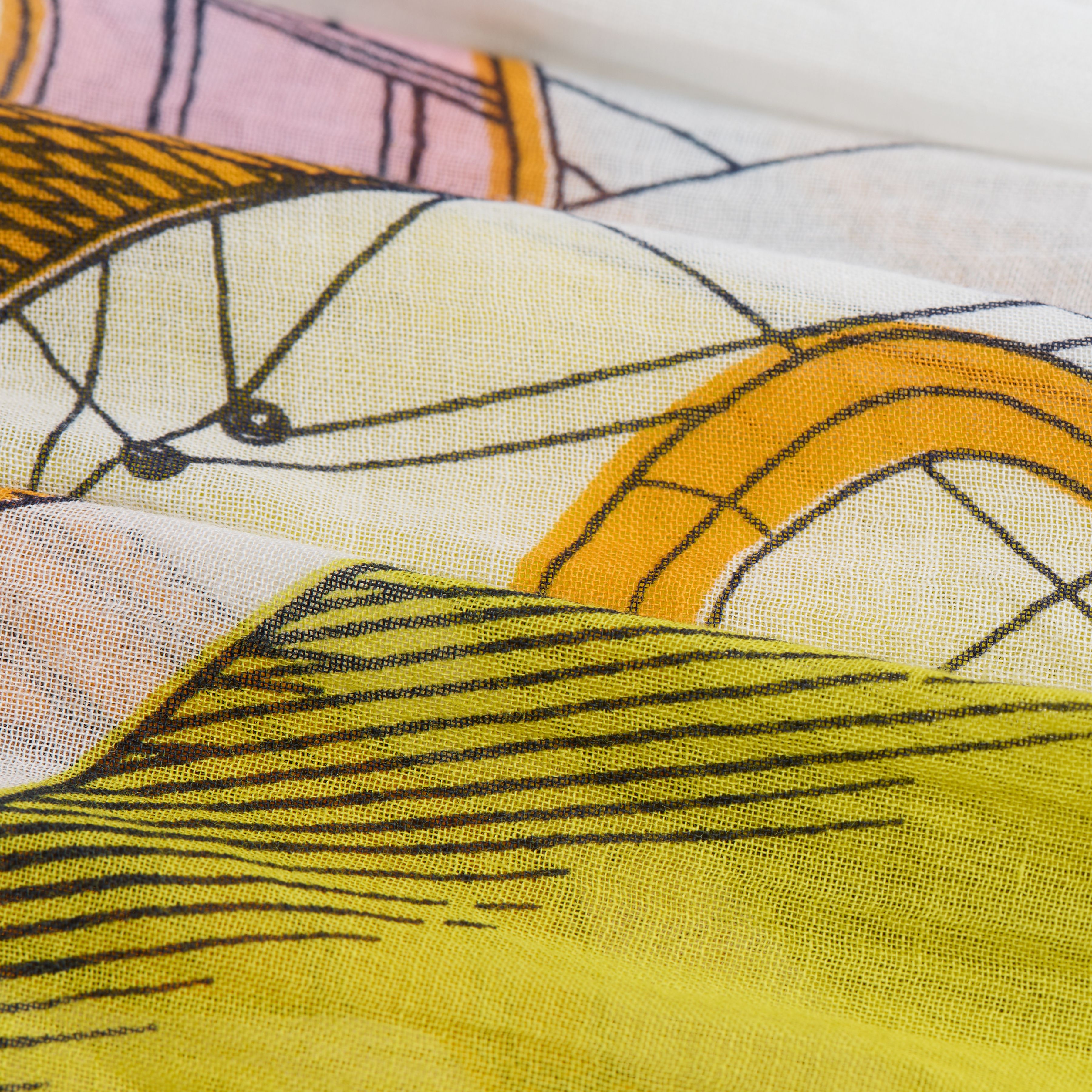 Scarf 100 - Des Rives et des Reves - Multicolor