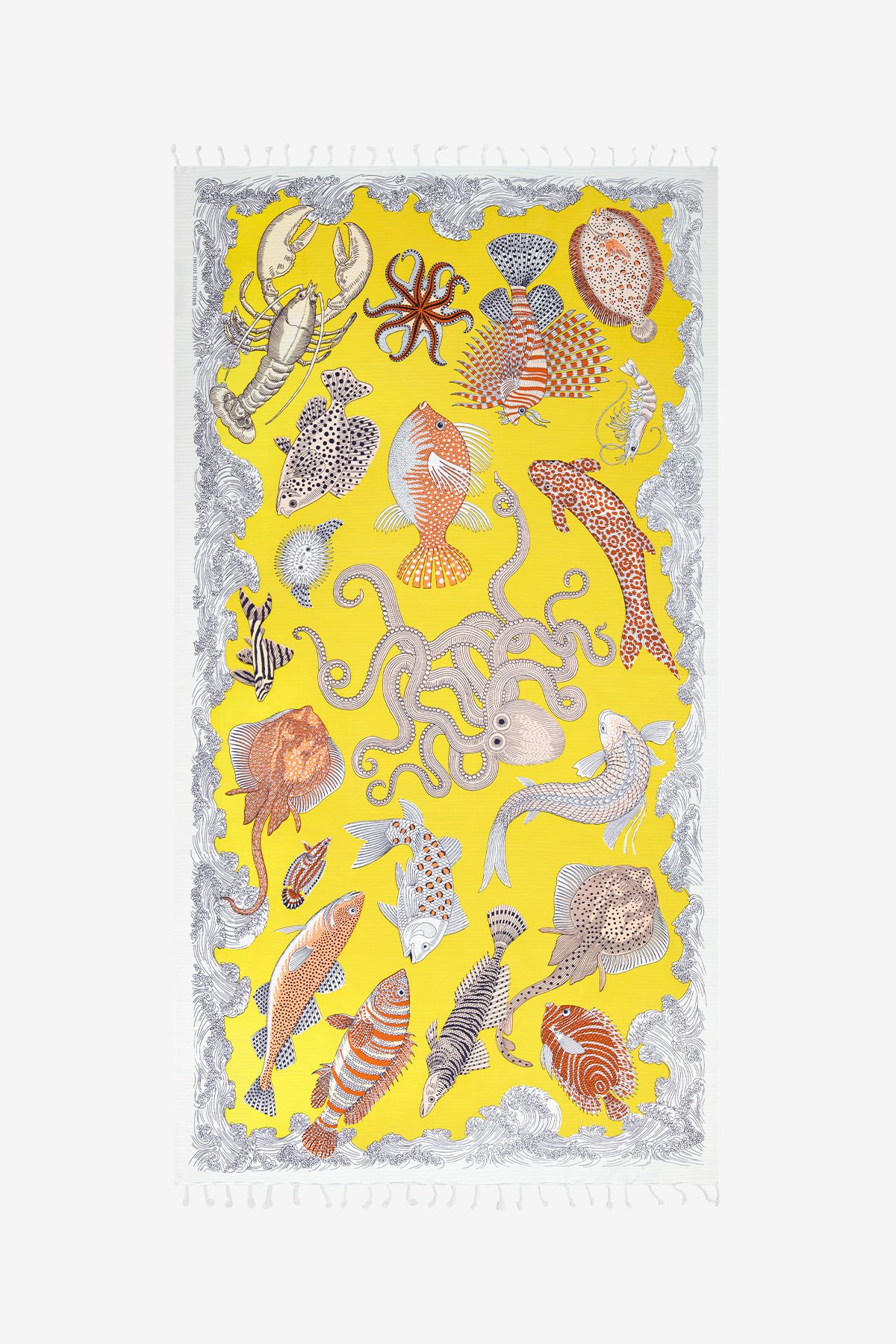 Fouta Towel 100 - Poseidon - Yellow