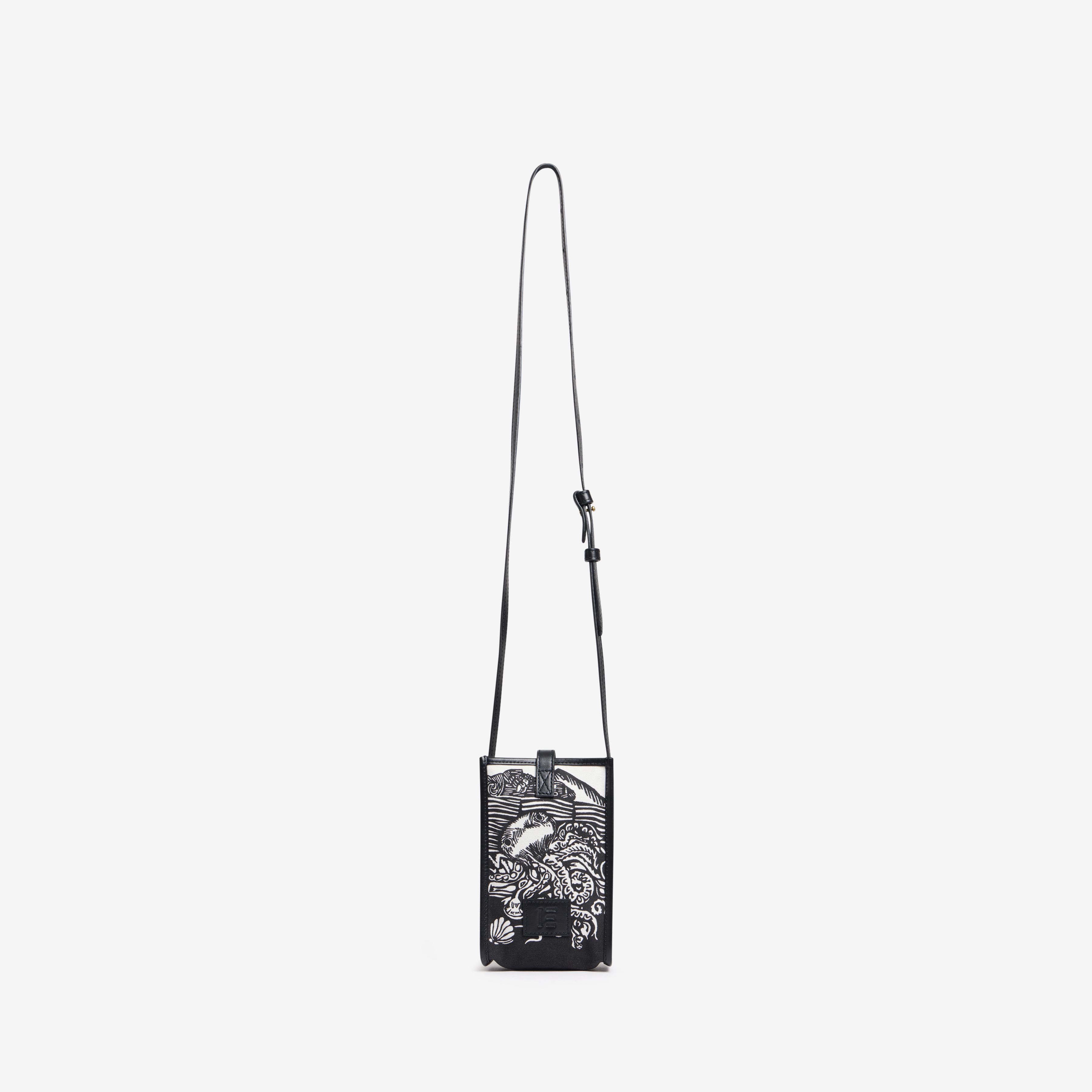 Caprice Case - Dromadaire et Poulpe - Black And White