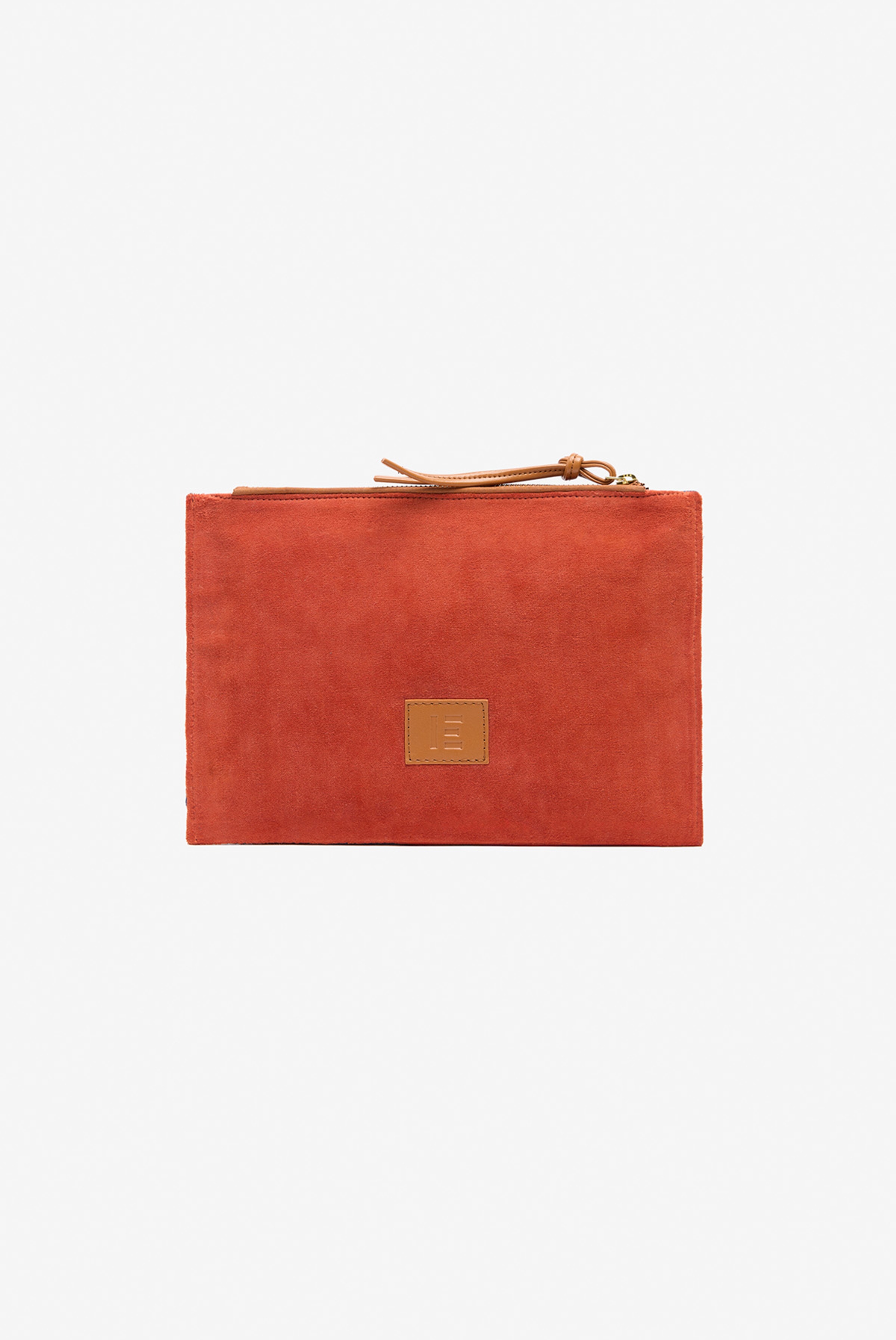 Embroidered Pouch - Le Comedien - Red