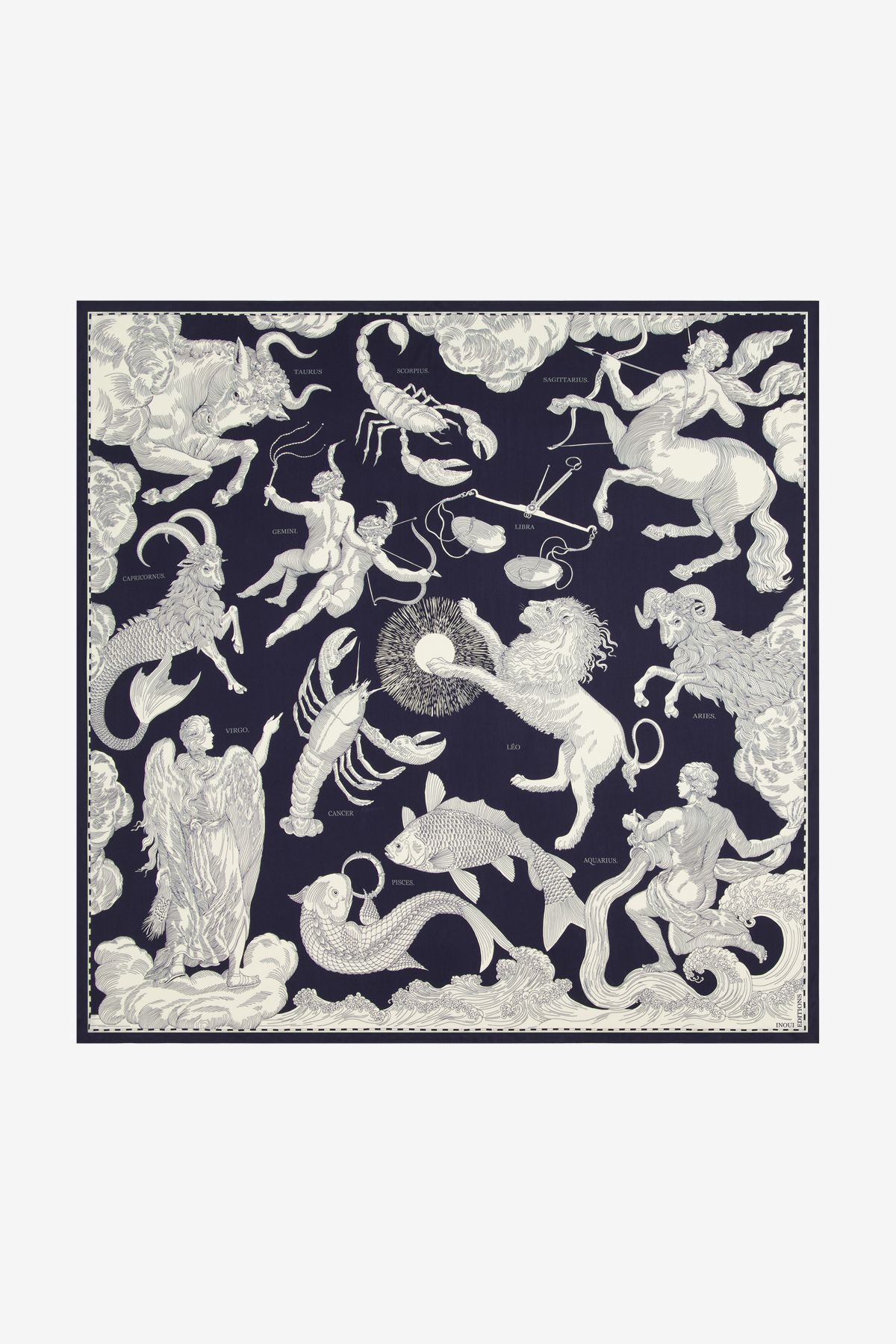 Square 100 - Astrologie - Navy - Khaki