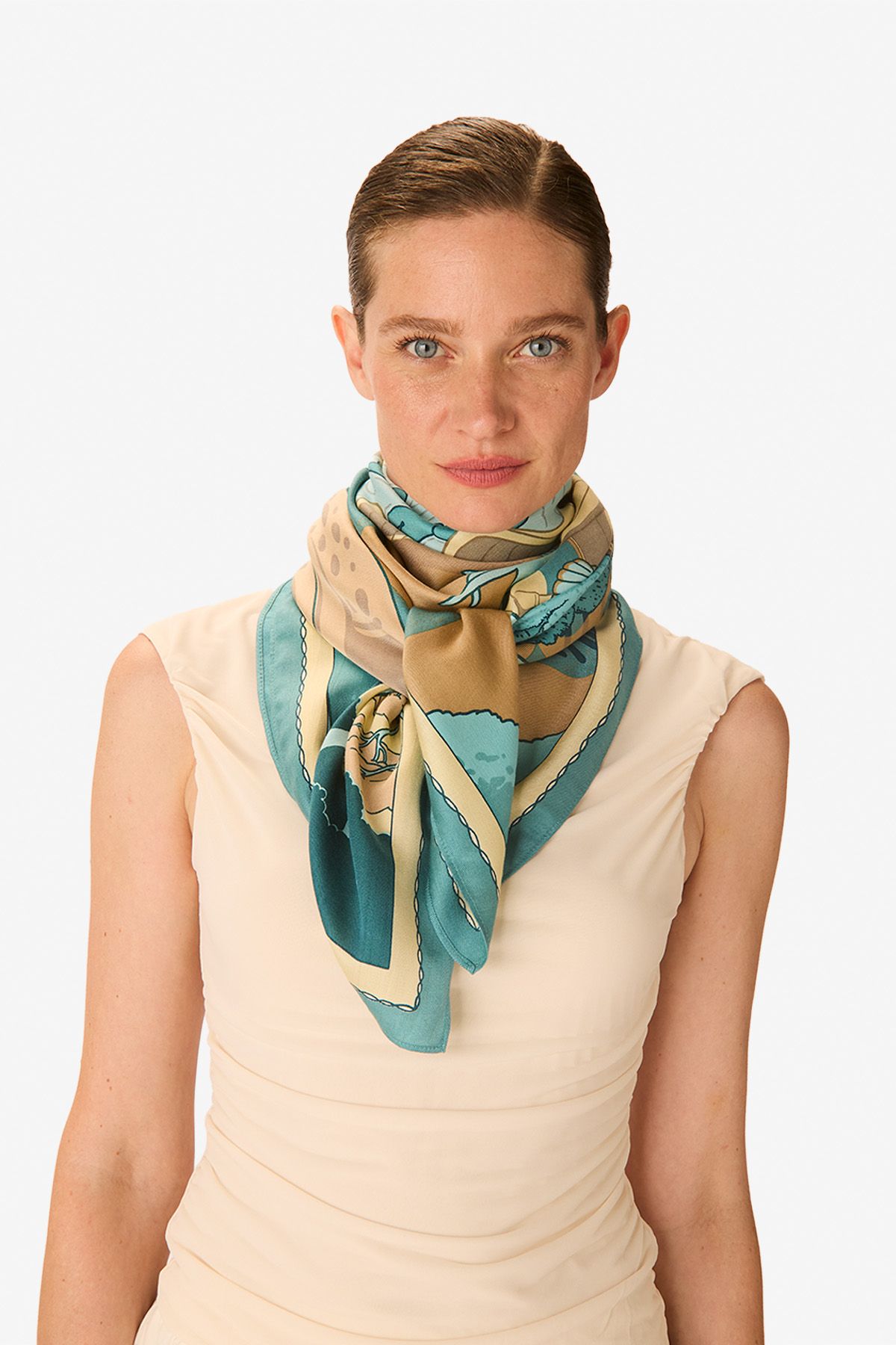 Square 100 - Jardin - Turquoise