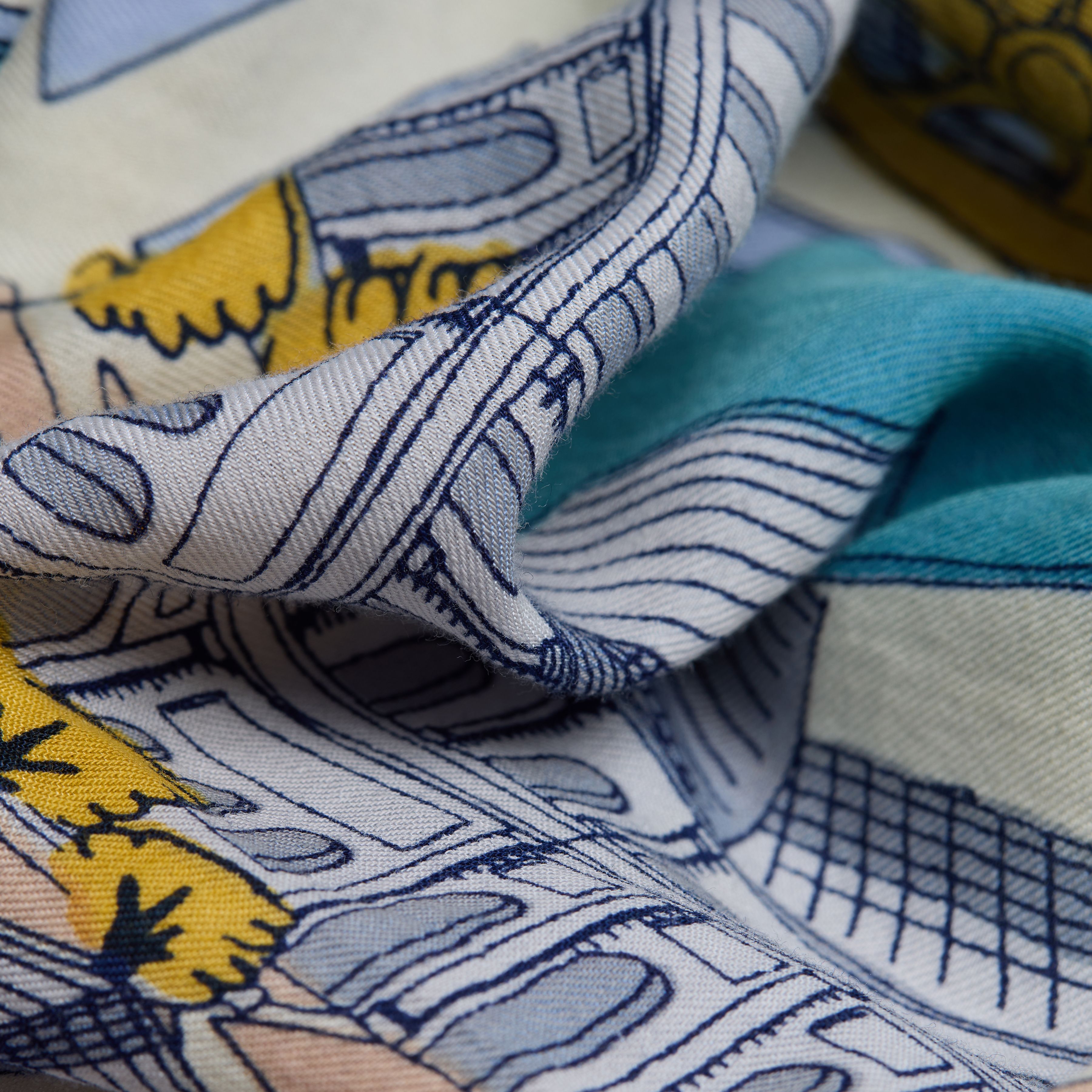 Scarf 100 - Rome - Grey