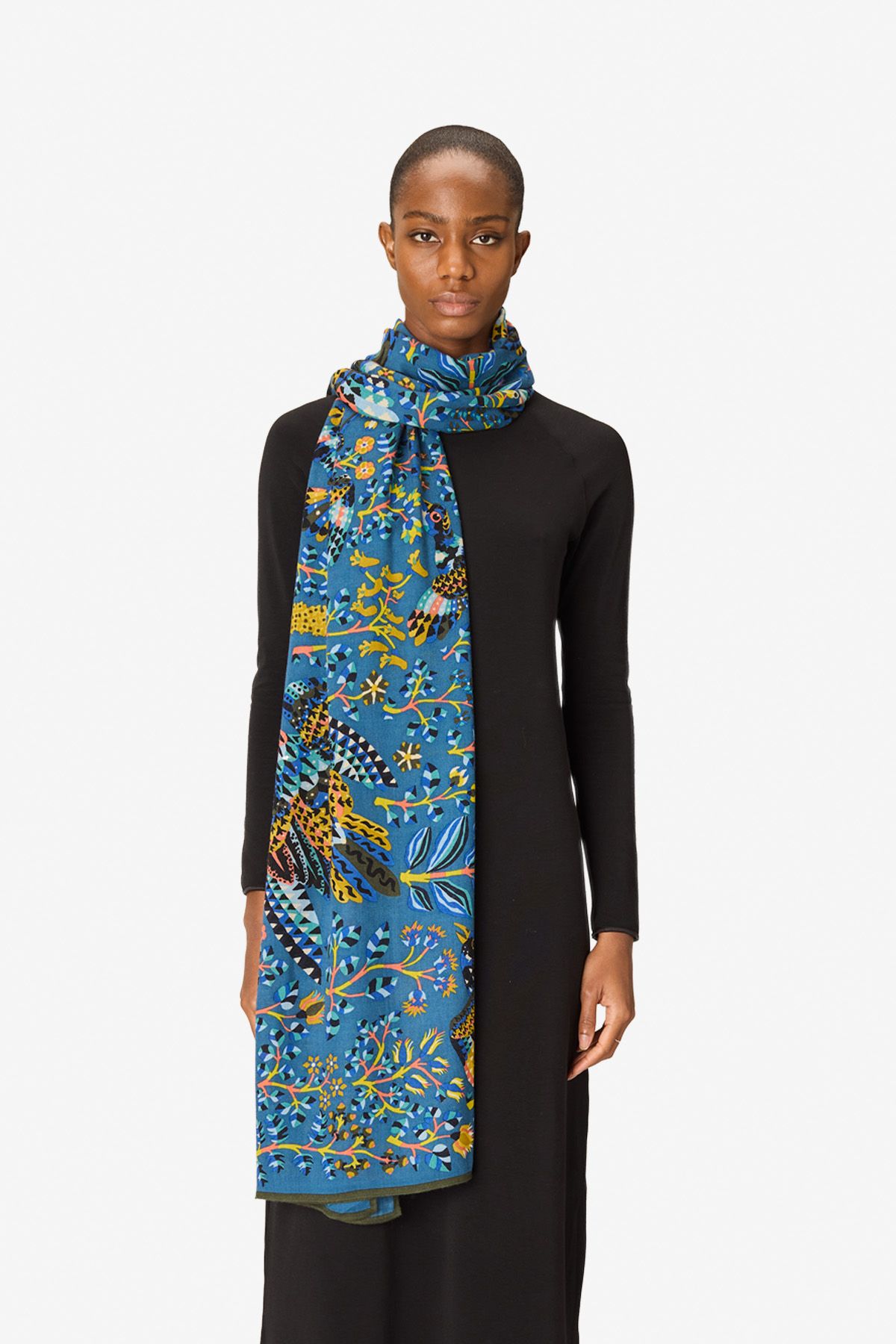 Scarf 100 - Rene Perrot - Grey