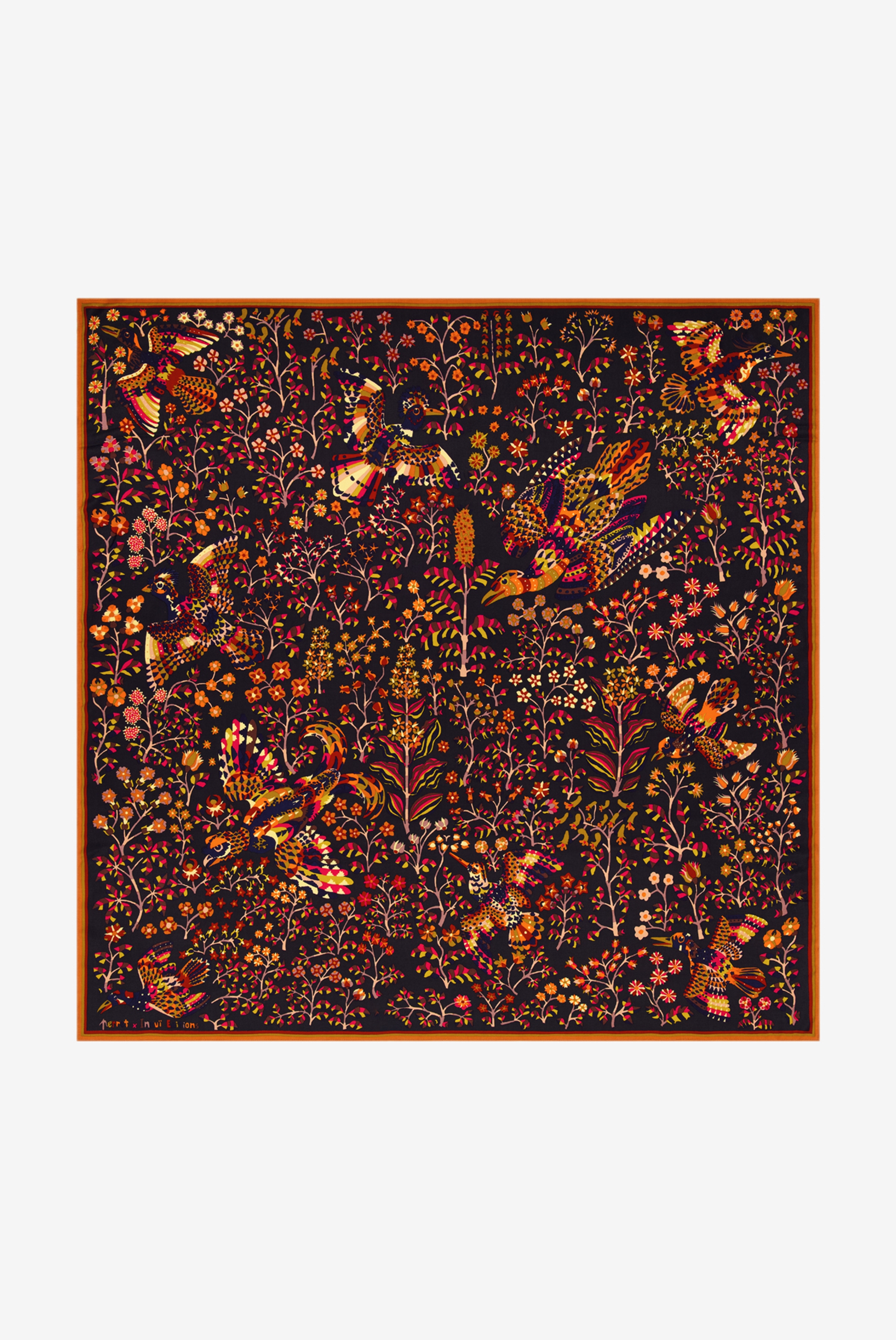 Pañuelo 130 - Rene Perrot - Negro