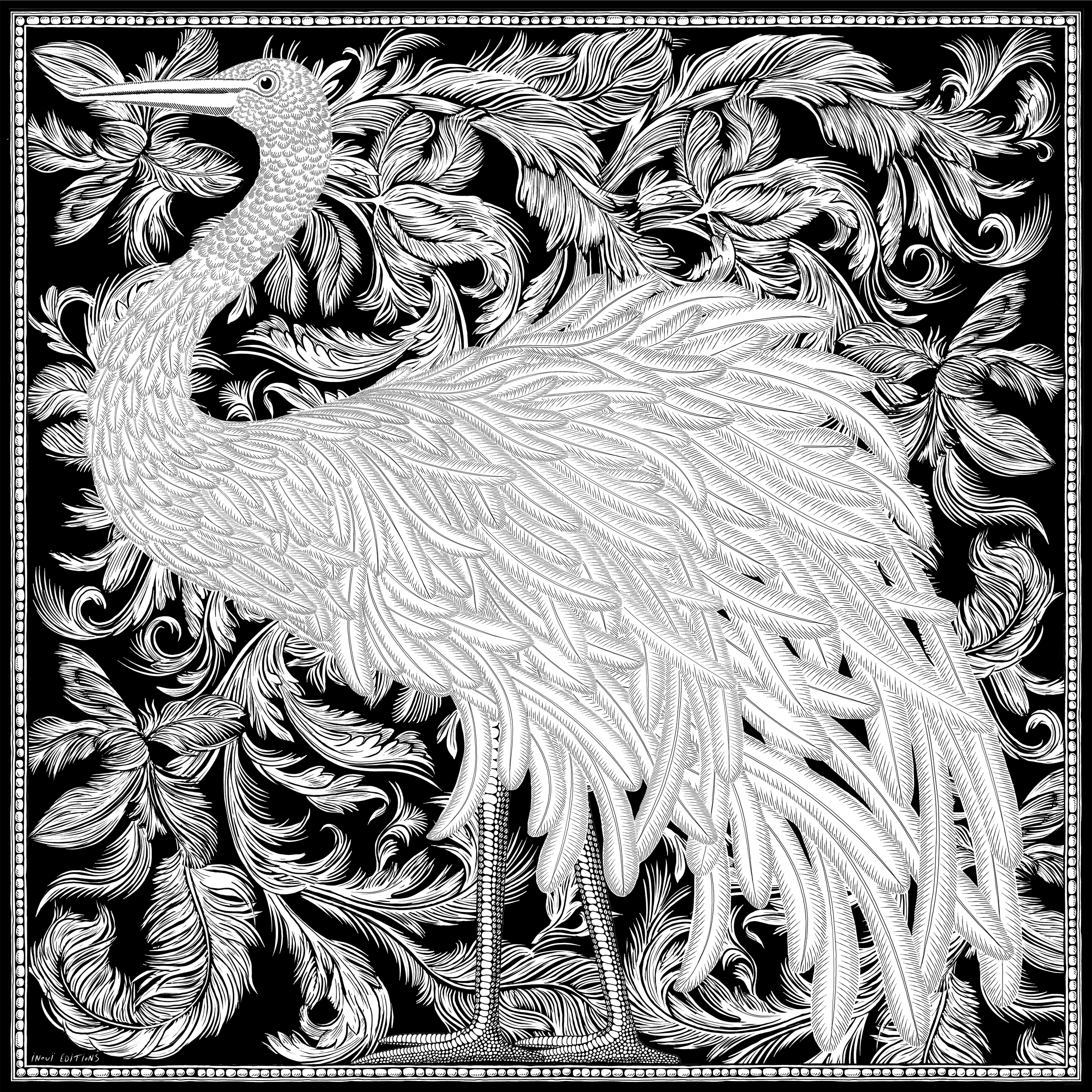 Pañuelo 130 - Eugene - Negro