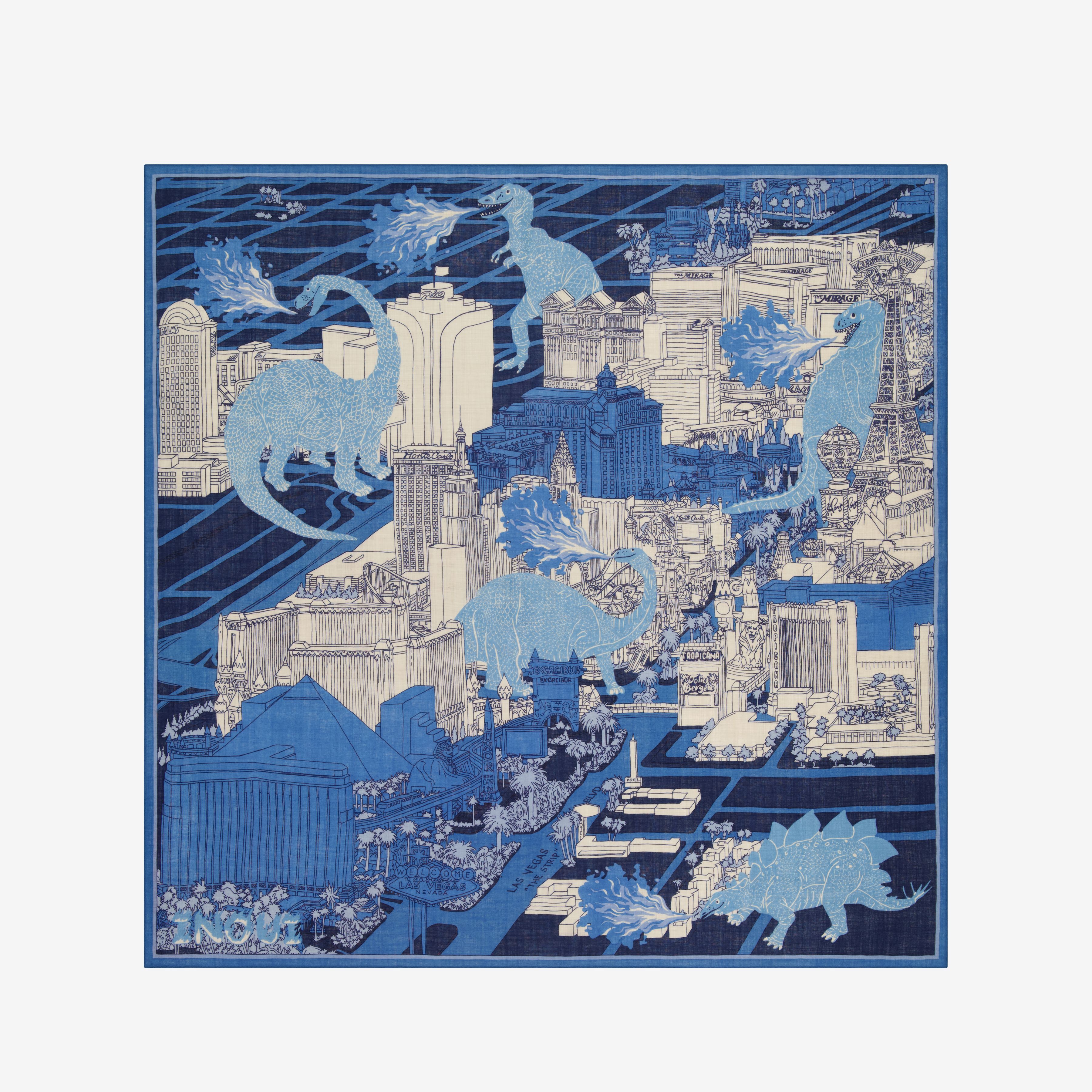 Pañuelo 130 - Vegas - Azul