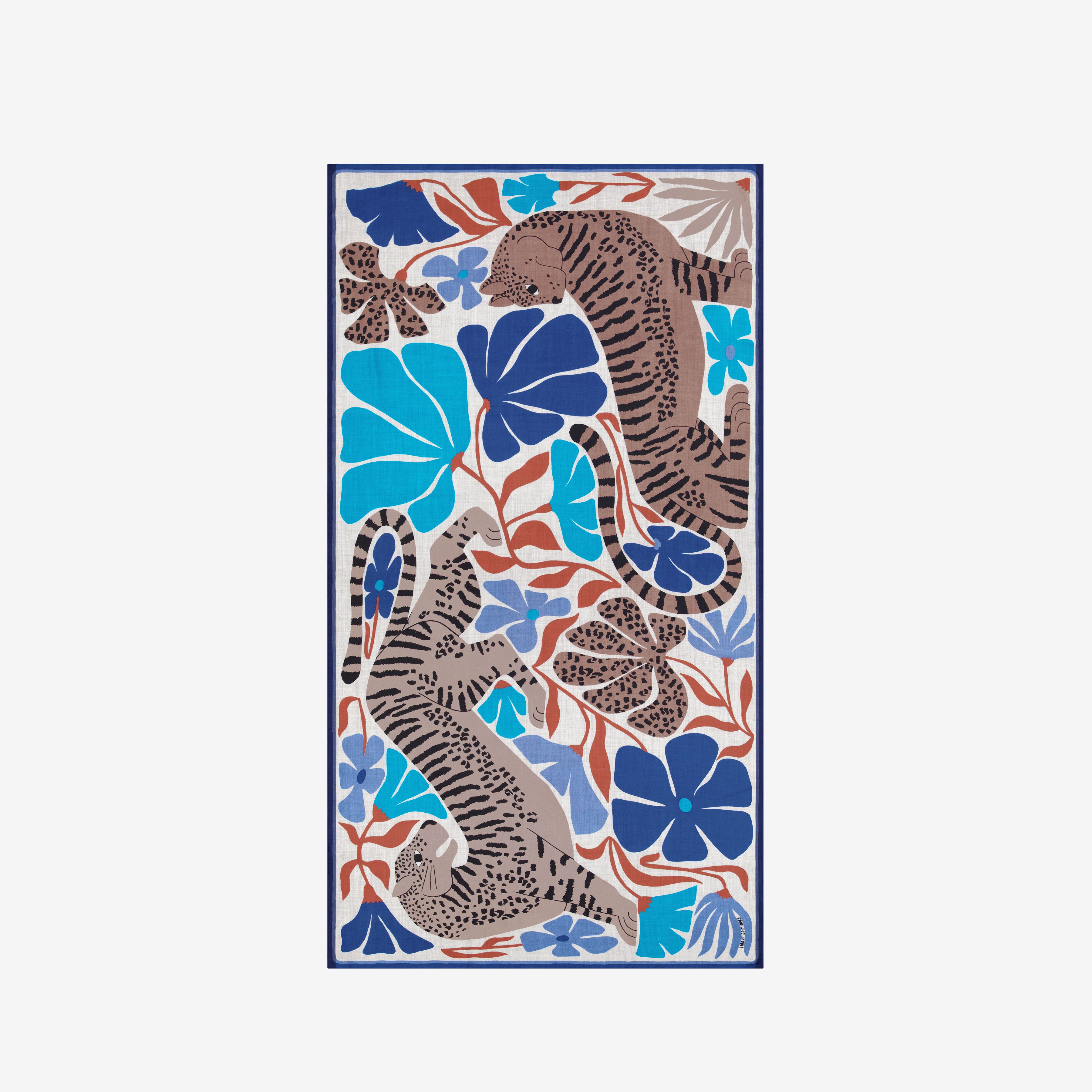 Scarf 100 - Panteo - Blue