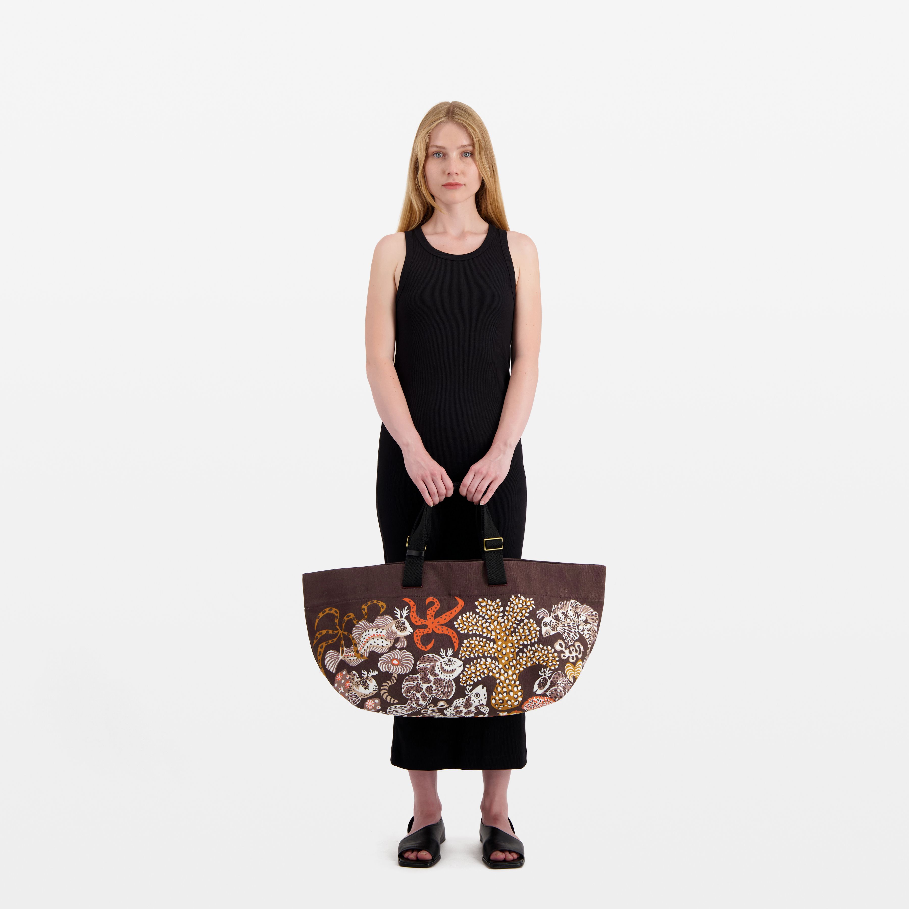 Carrier Bag - Jardin de sirènes / Dom Robert - Brown