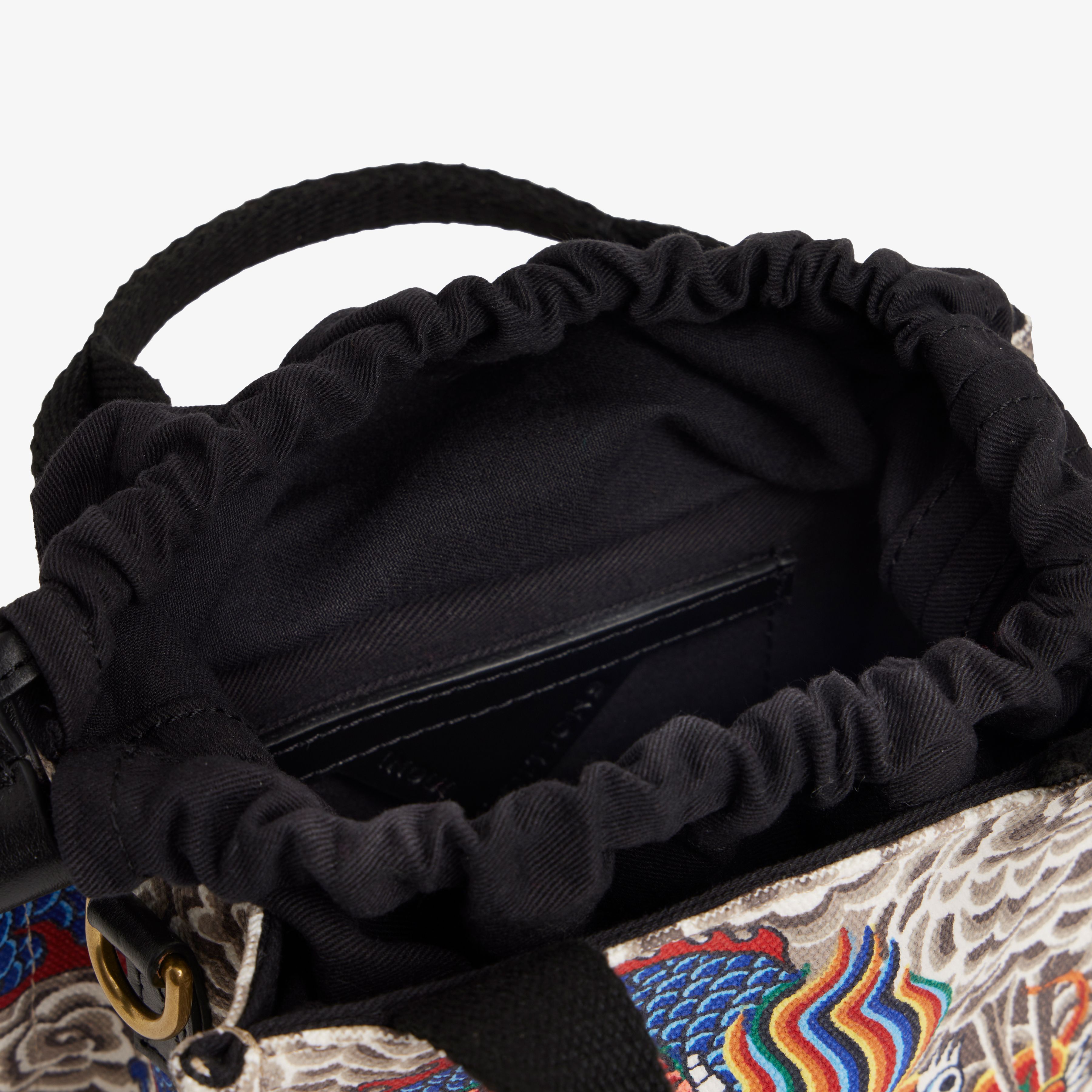 Mini Caprice Bag - Dragon - Grey