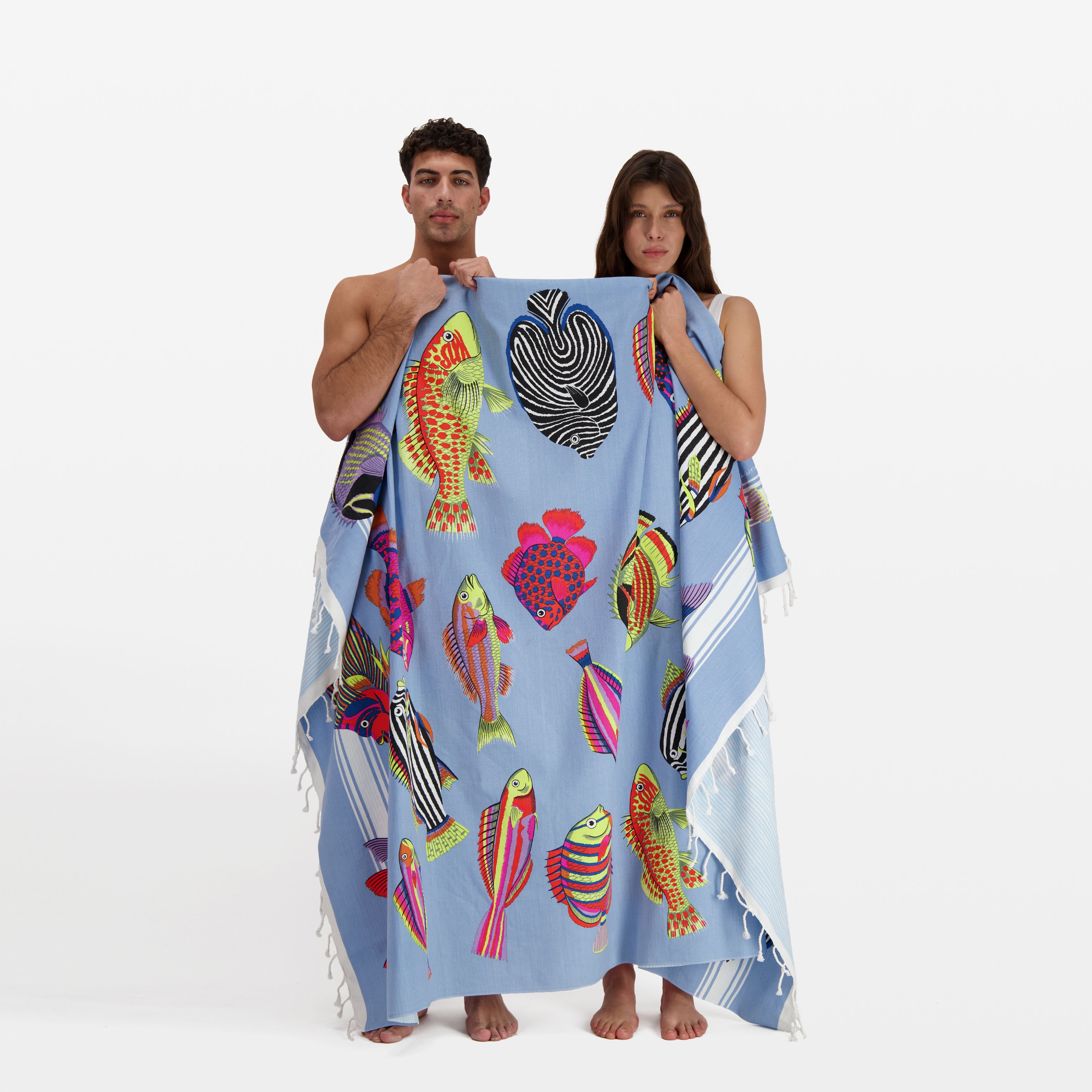 Fouta Towel 140 - Tuba - Light Blue