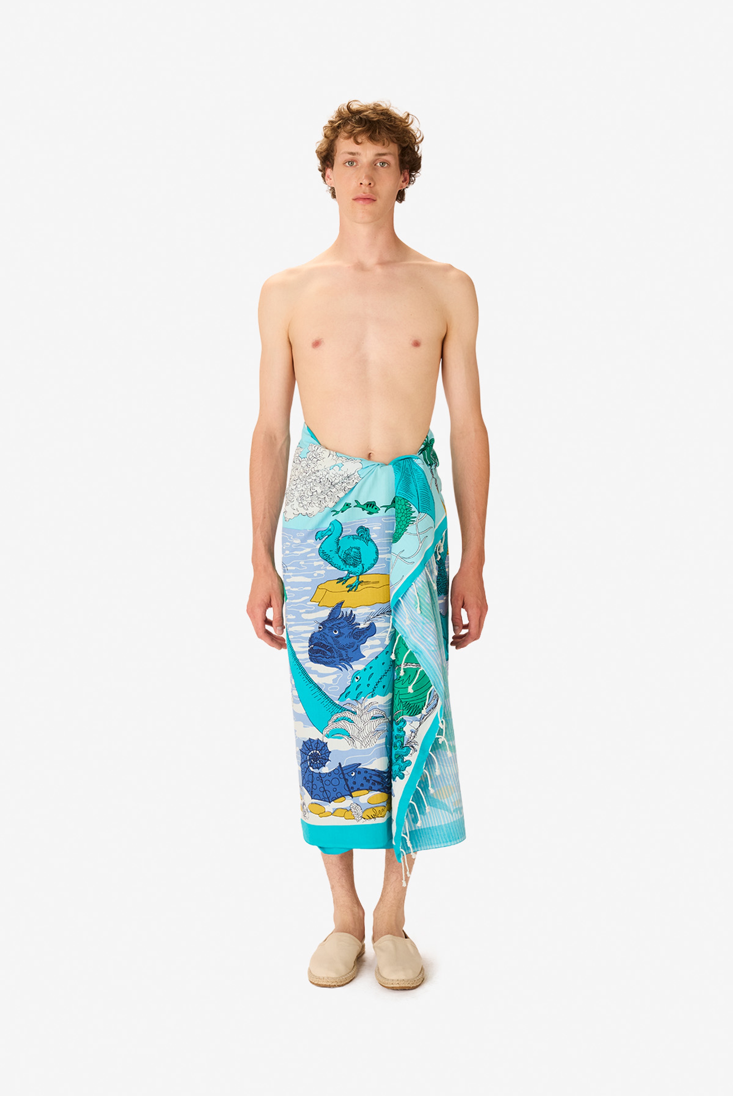Fouta Handtuch 100 - Fantastique - Smaragd