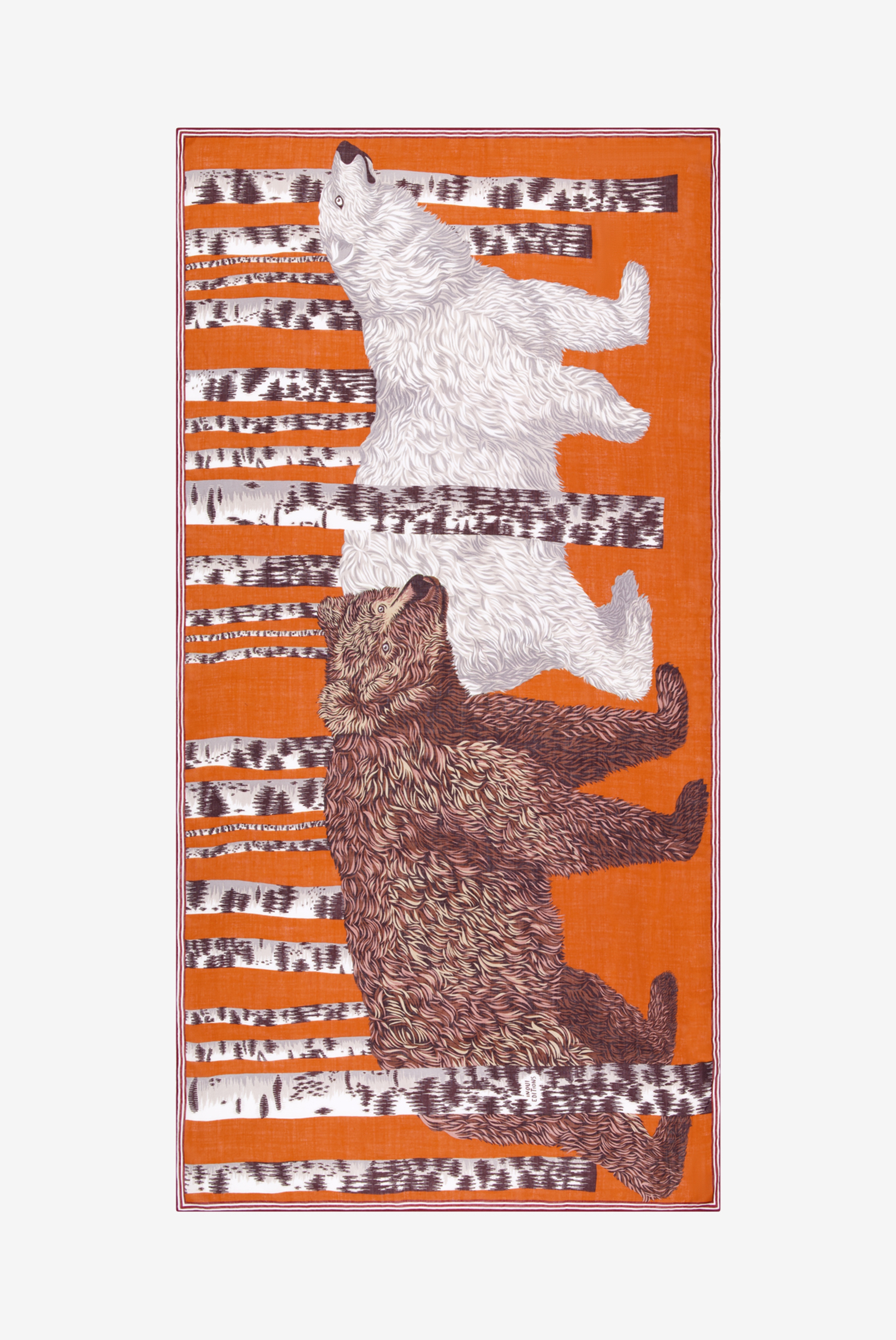 Scarf 100 - Ours - Orange