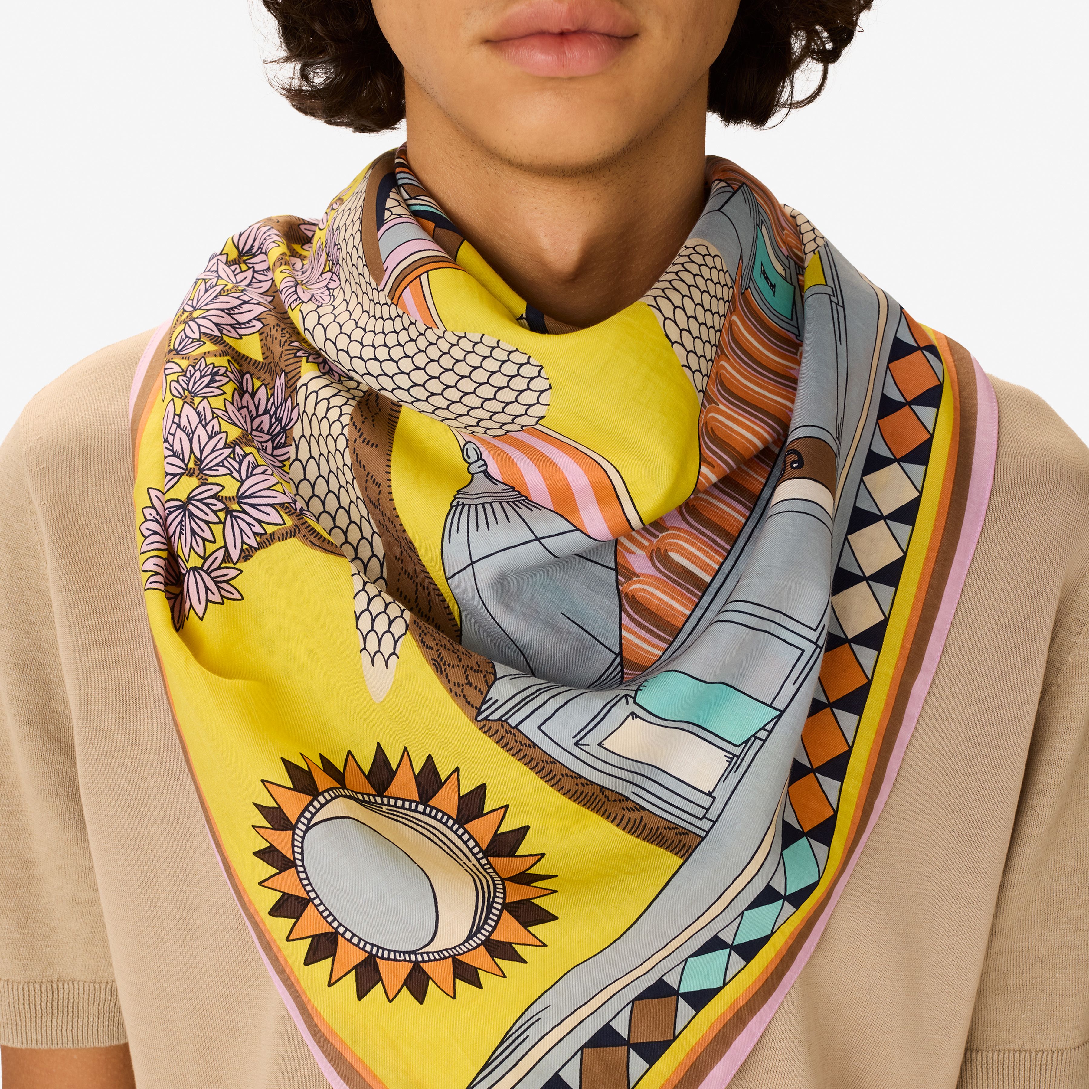Square 100 - Taj - Yellow