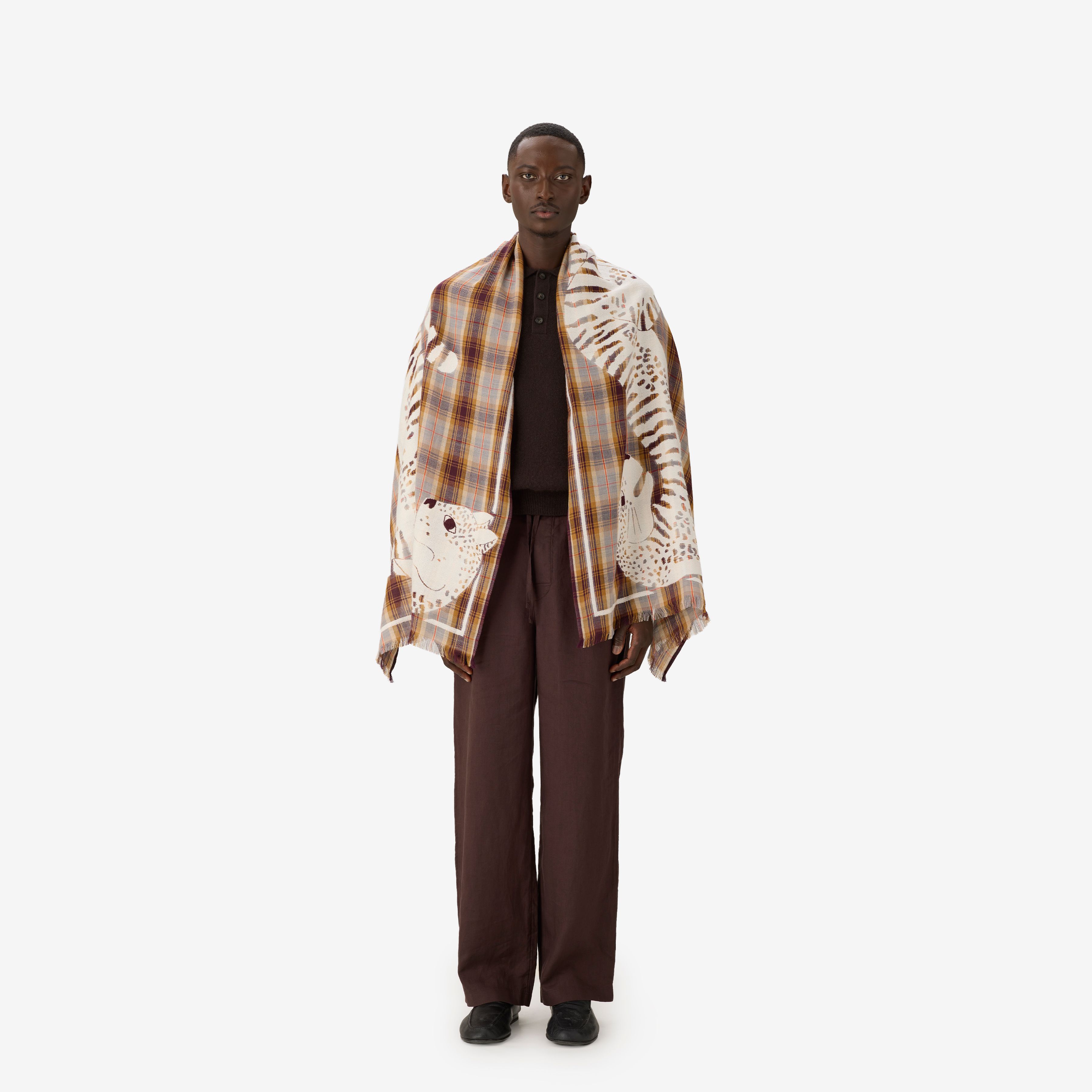 Bufanda 70 - 3d - Panteo - Beige